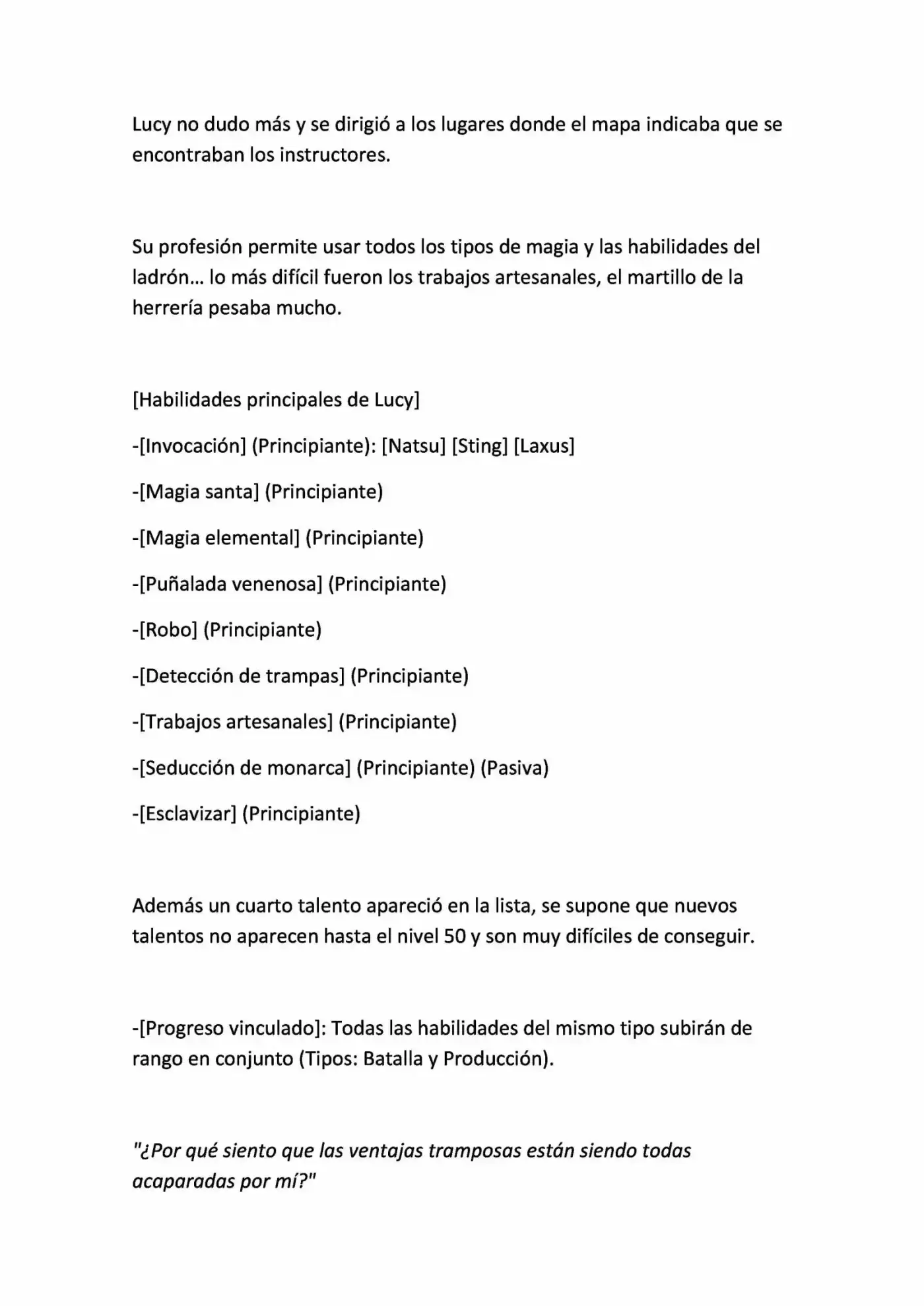 Lucy Heartfilia, La Nueva Gobernante (Un Fanfic De Fairy Tail) (Novela) - Capítulo 2 - Página 4 - LectorTMOo