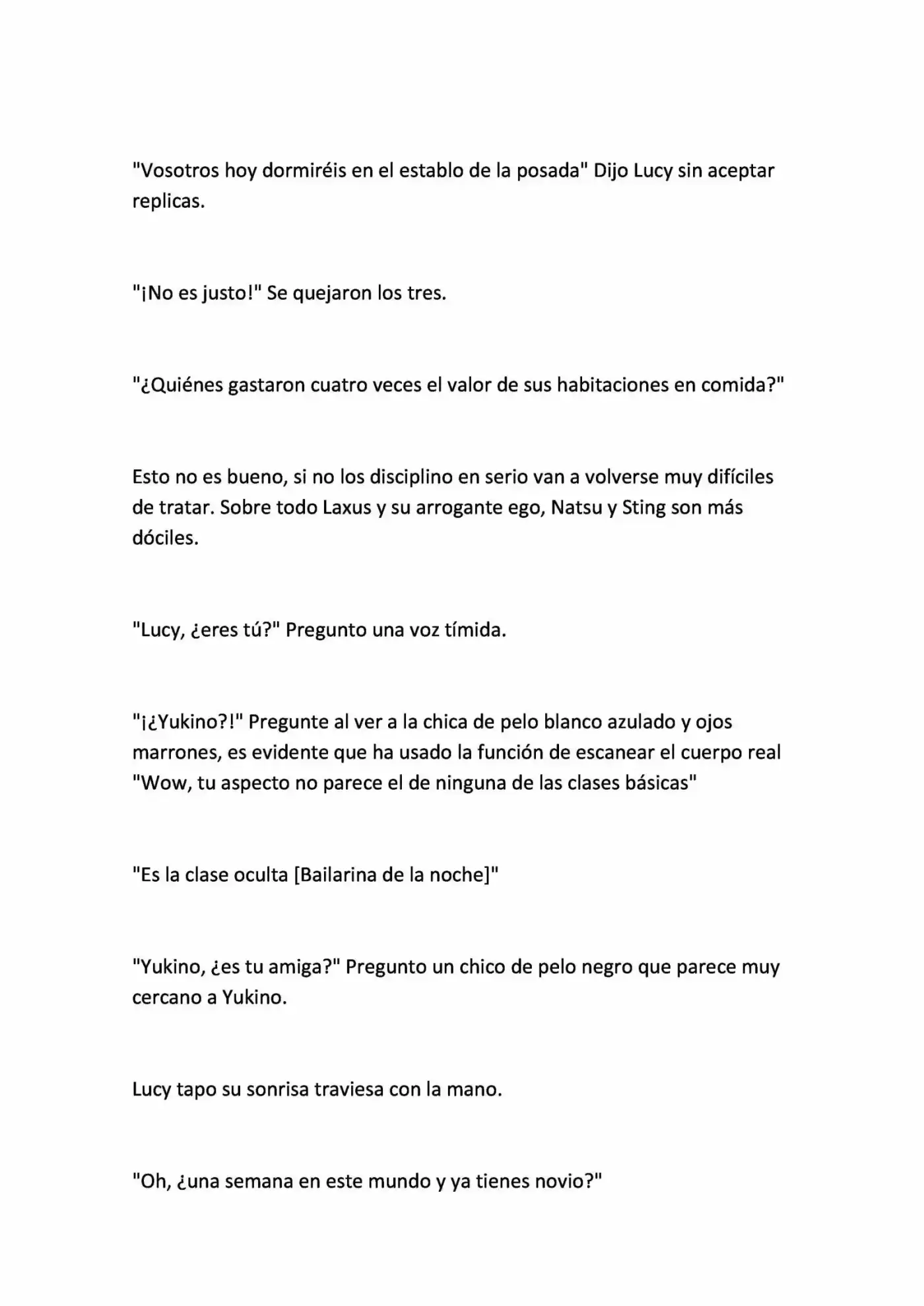 Lucy Heartfilia, La Nueva Gobernante (Un Fanfic De Fairy Tail) (Novela) - Capítulo 2 - Página 5 - LectorTMOo