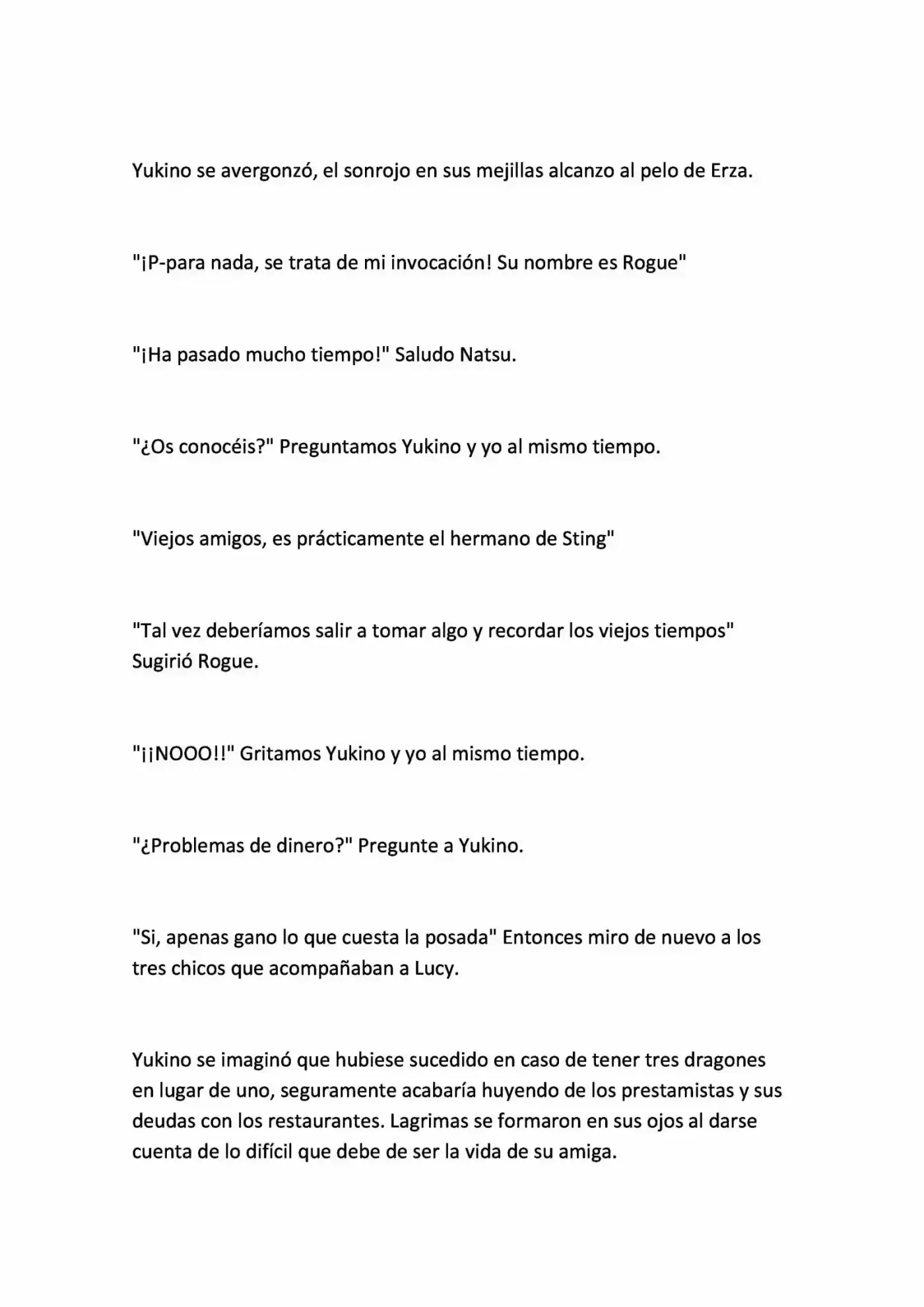 Lucy Heartfilia, La Nueva Gobernante (Un Fanfic De Fairy Tail) (Novela) - Capítulo 2 - Página 6 - LectorTMOo
