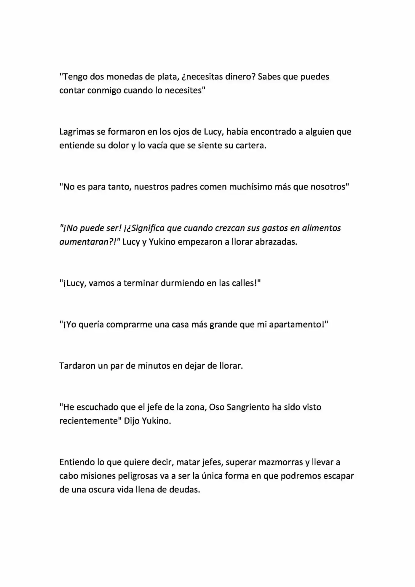 Lucy Heartfilia, La Nueva Gobernante (Un Fanfic De Fairy Tail) (Novela) - Capítulo 2 - Página 7 - LectorTMOo