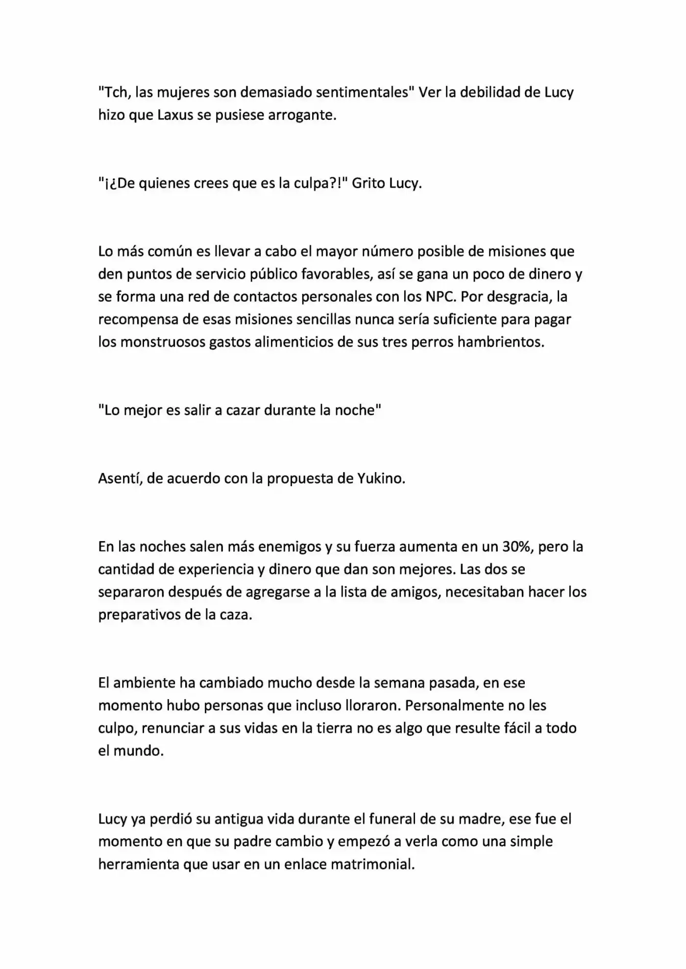 Lucy Heartfilia, La Nueva Gobernante (Un Fanfic De Fairy Tail) (Novela) - Capítulo 2 - Página 8 - LectorTMOo