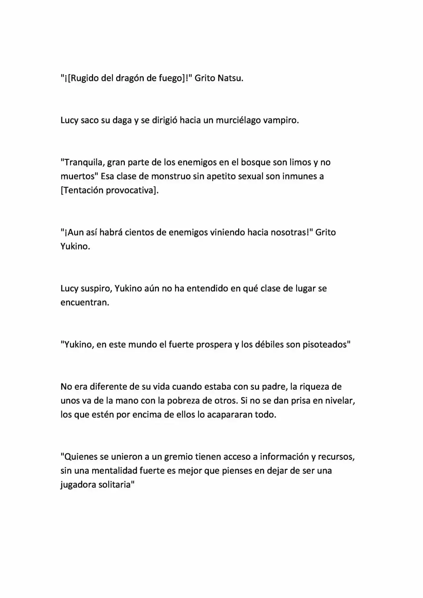 Lucy Heartfilia, La Nueva Gobernante (Un Fanfic De Fairy Tail) (Novela) - Capítulo 2 - Página 18 - LectorTMOo