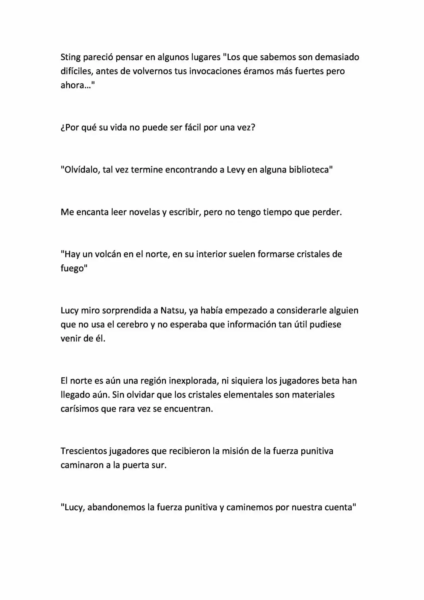 Lucy Heartfilia, La Nueva Gobernante (Un Fanfic De Fairy Tail) (Novela) - Capítulo 3 - Página 5 - LectorTMOo