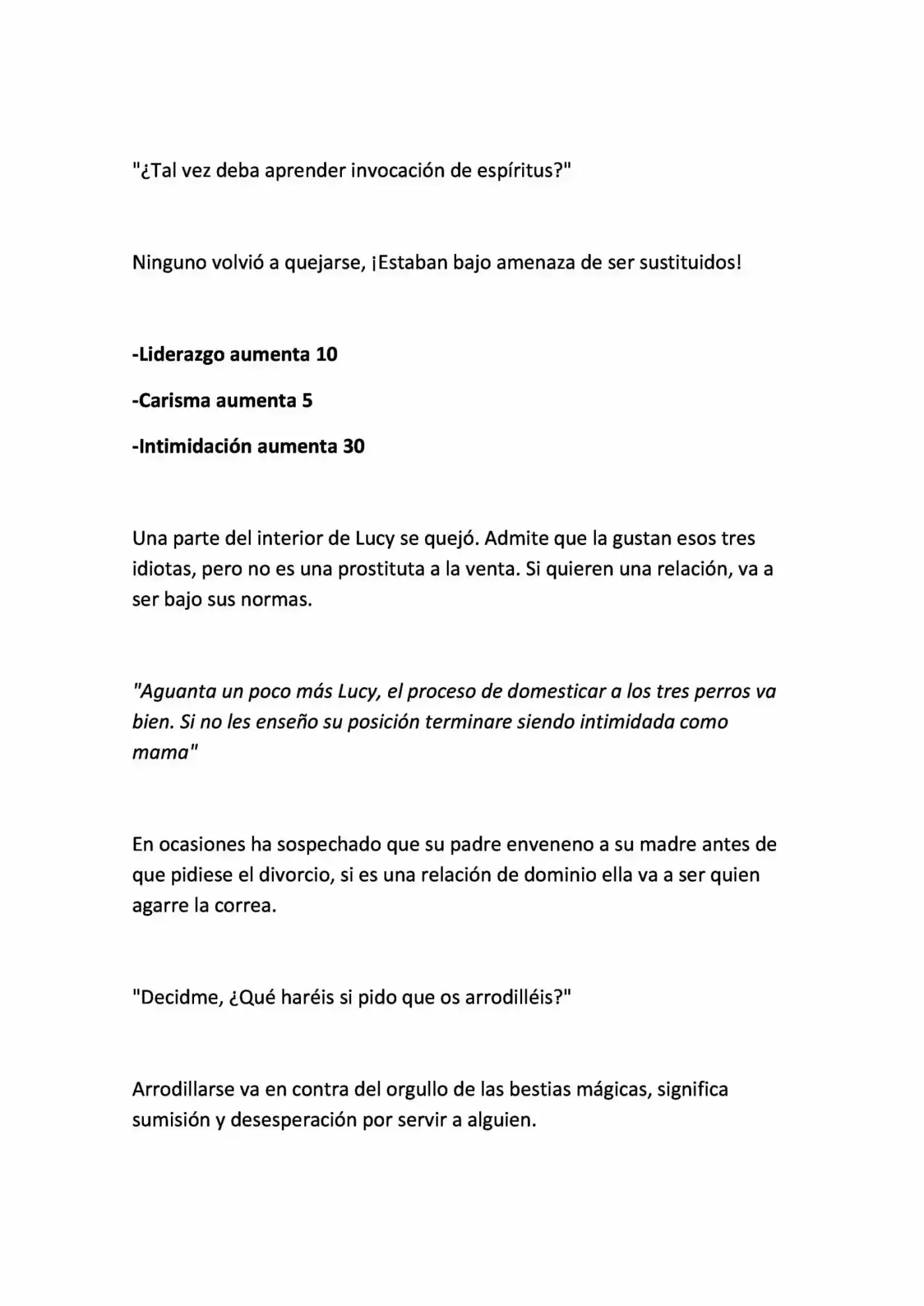 Lucy Heartfilia, La Nueva Gobernante (Un Fanfic De Fairy Tail) (Novela) - Capítulo 3 - Página 12 - LectorTMOo