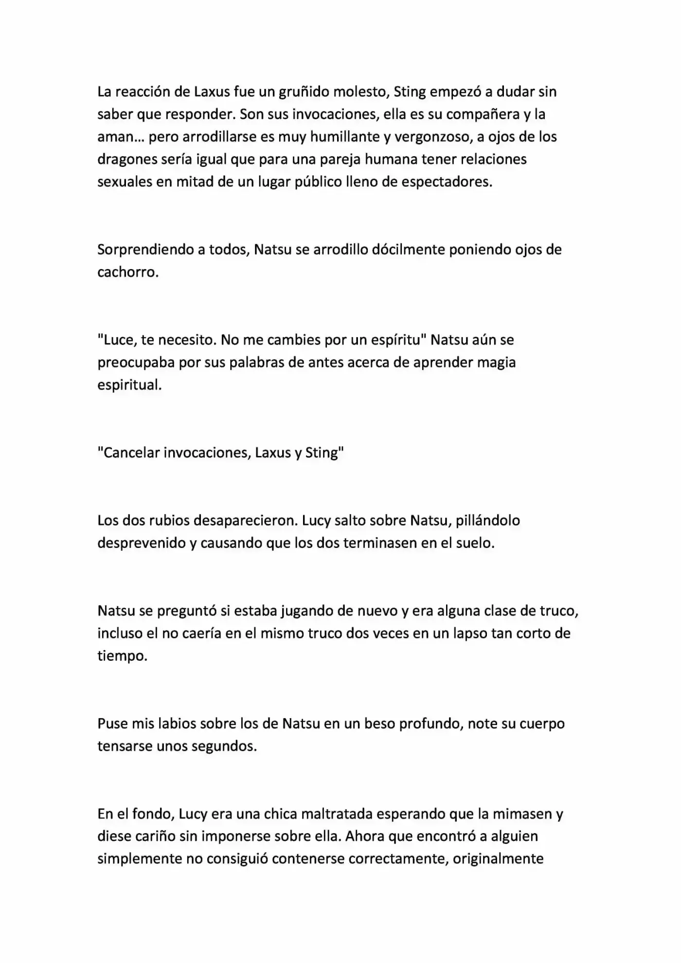 Lucy Heartfilia, La Nueva Gobernante (Un Fanfic De Fairy Tail) (Novela) - Capítulo 3 - Página 13 - LectorTMOo