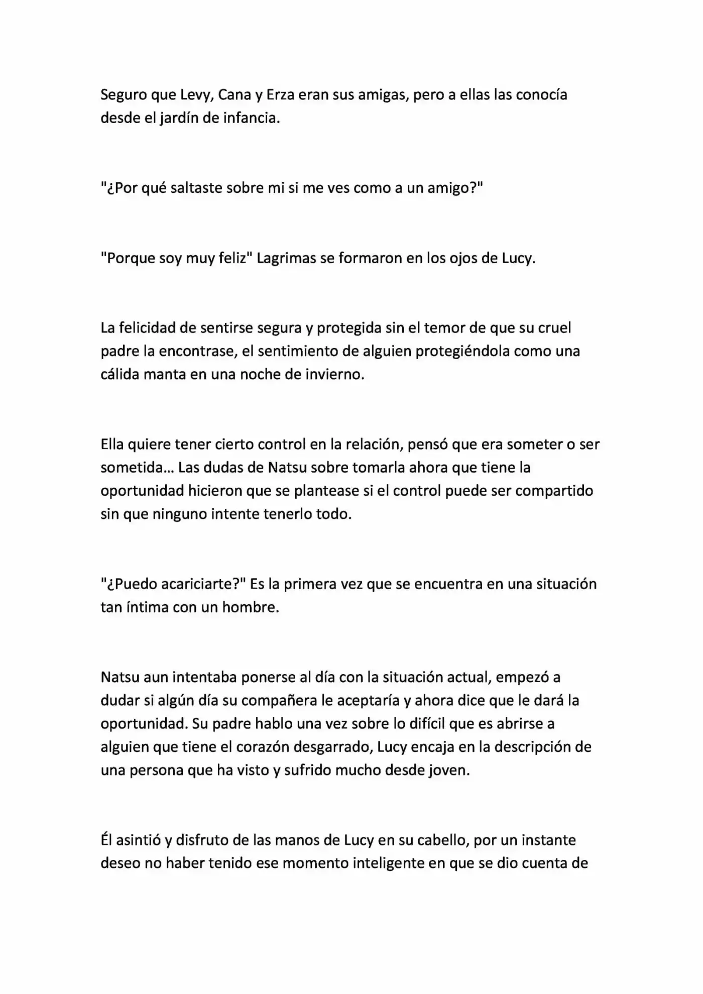 Lucy Heartfilia, La Nueva Gobernante (Un Fanfic De Fairy Tail) (Novela) - Capítulo 3 - Página 15 - LectorTMOo