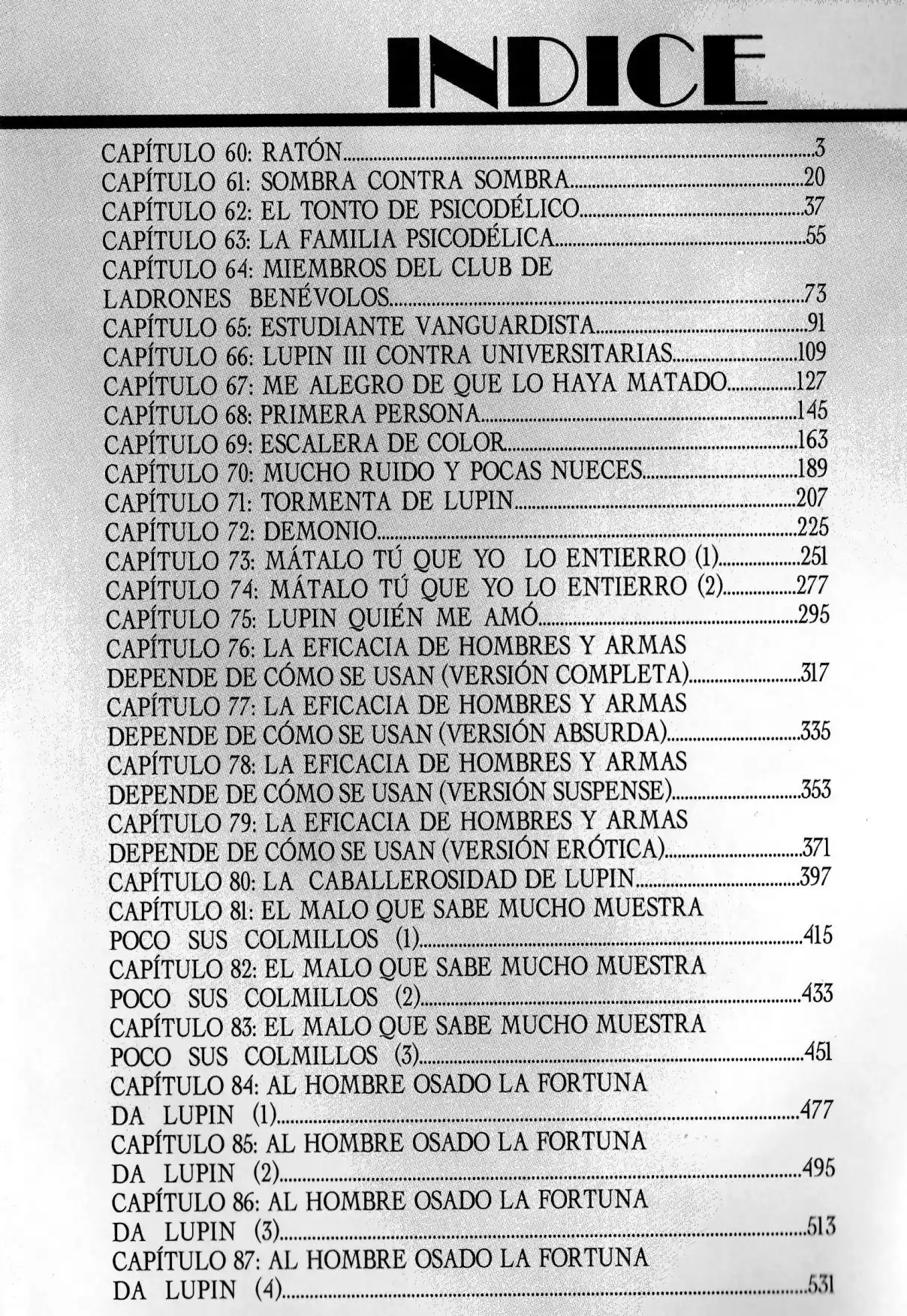 Lupin III - Capítulo 60 - Página 5 - LectorTMOo