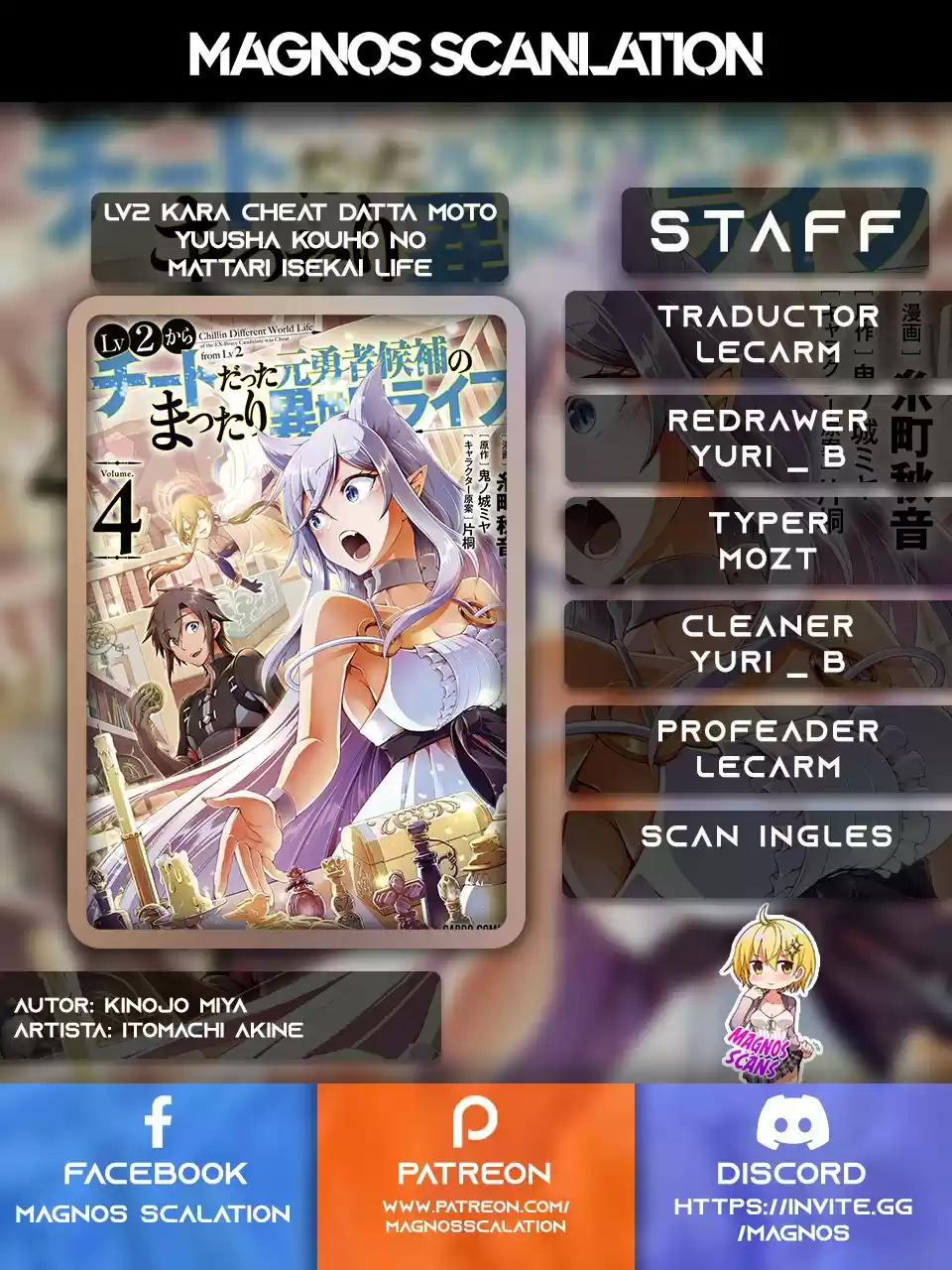 Lv2 Kara Cheat Datta Moto Yuusha Kouho No Mattari Isekai Life - Capítulo 29.10 - Página 1 - LectorTMOo