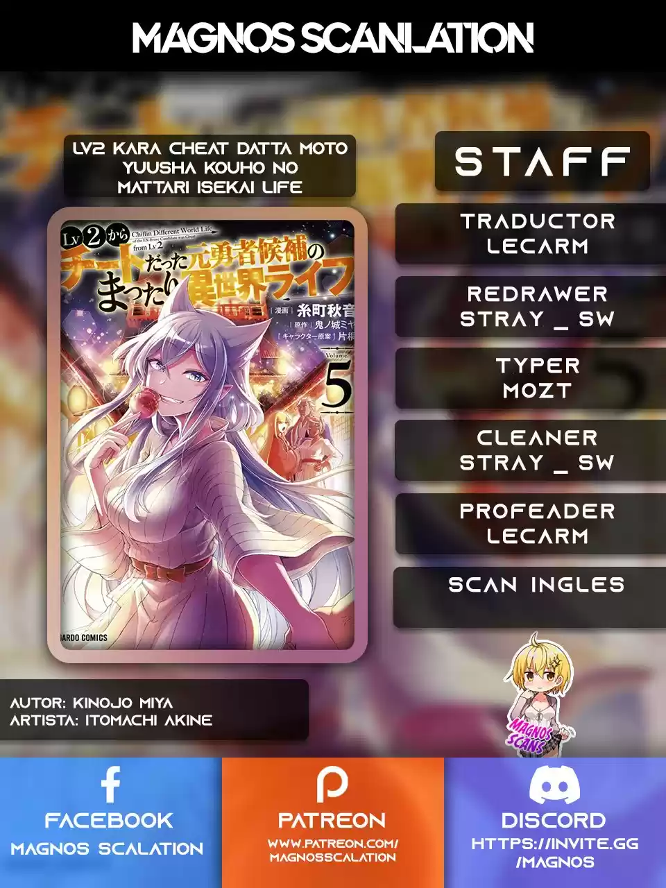 Lv2 Kara Cheat Datta Moto Yuusha Kouho No Mattari Isekai Life - Capítulo 29.20 - Página 1 - LectorTMOo