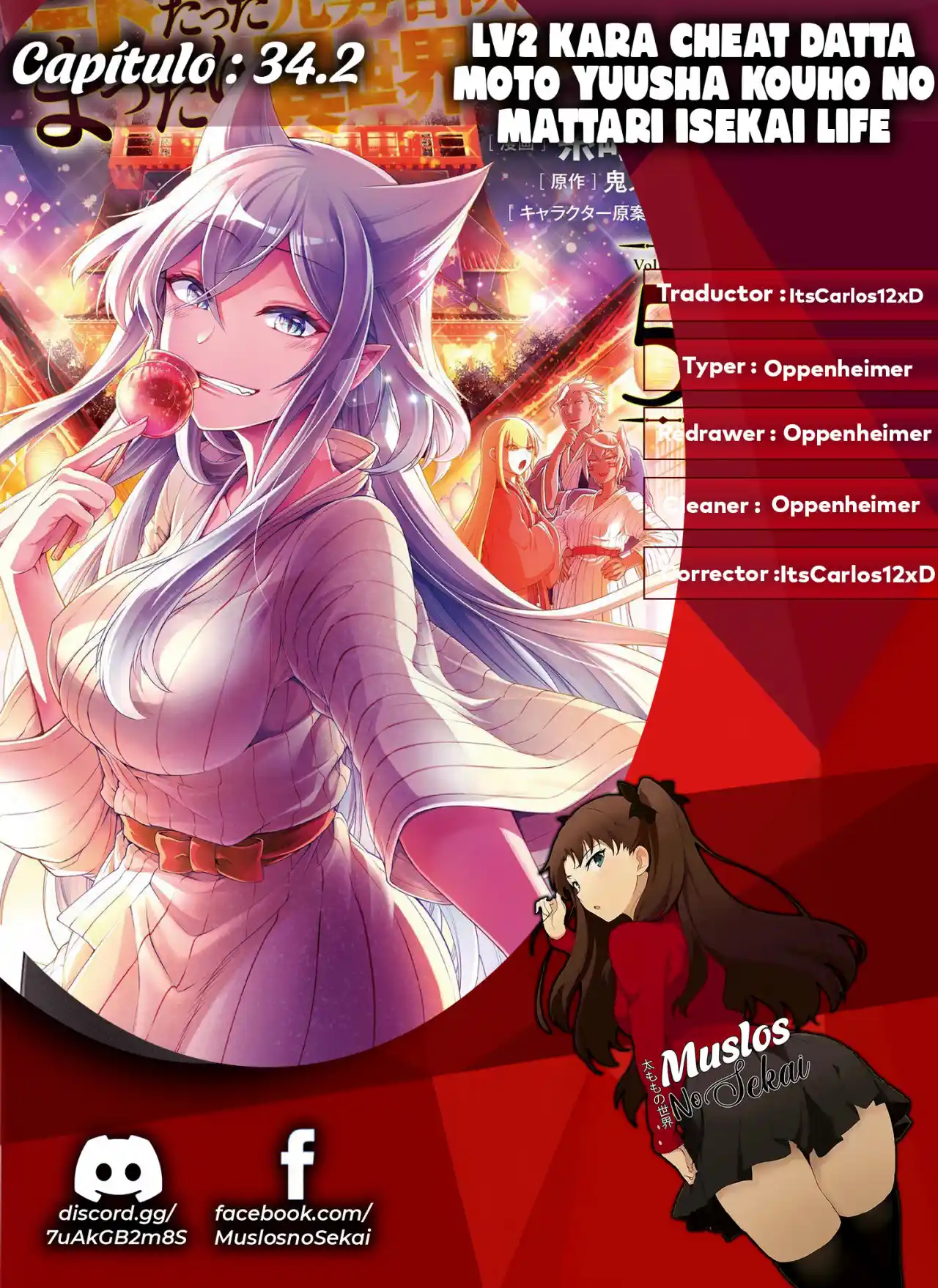 Lv2 Kara Cheat Datta Moto Yuusha Kouho No Mattari Isekai Life - Capítulo 34.20 - Página 1 - LectorTMOo