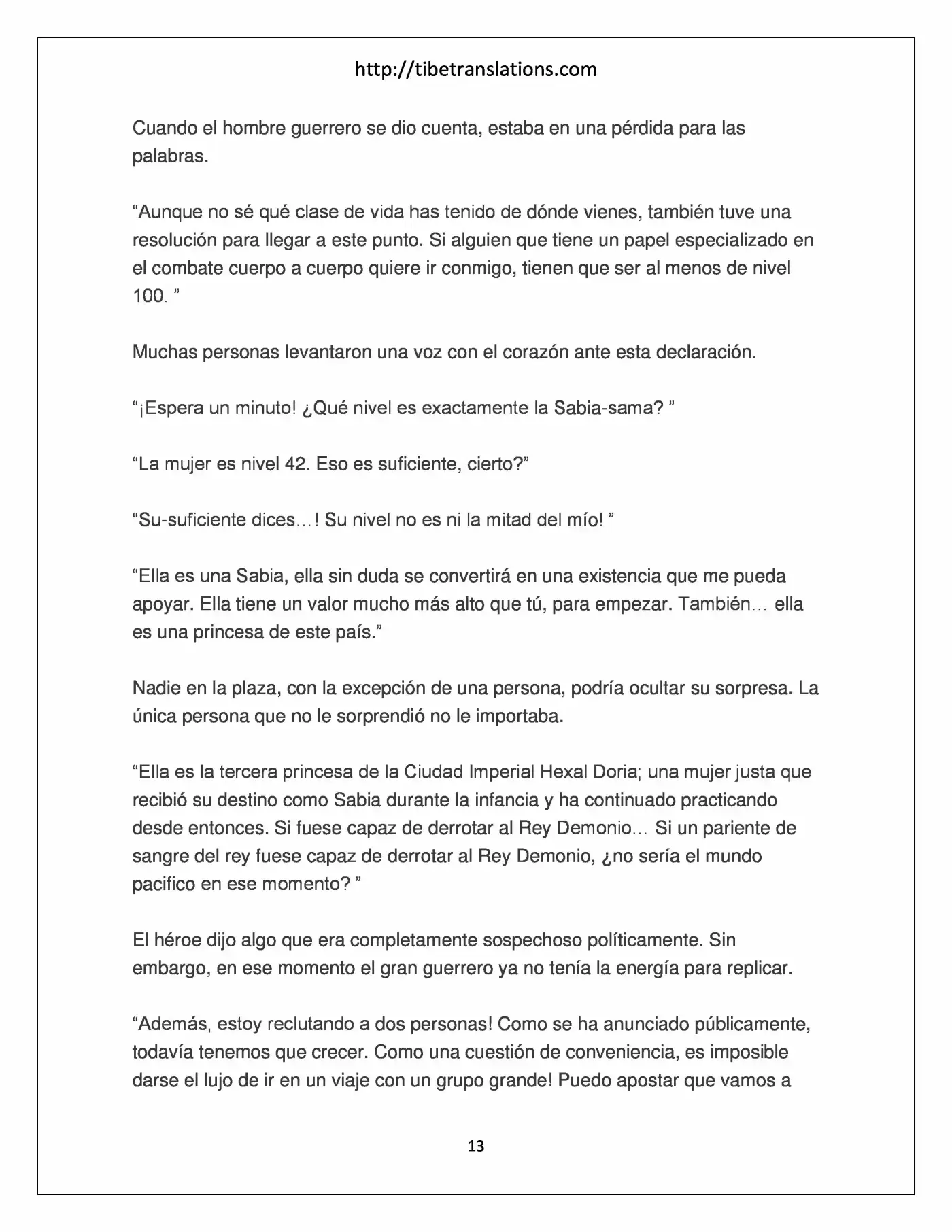 LV999 Villager (Novela) - Capítulo 1.10 - Página 13 - LectorTMOo
