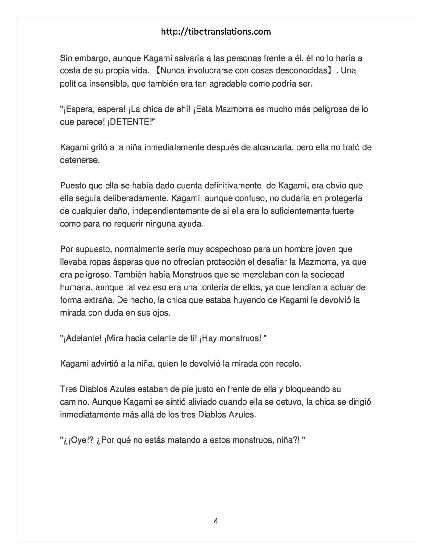 LV999 Villager (Novela) - Capítulo 1.30 - Página 4 - LectorTMOo
