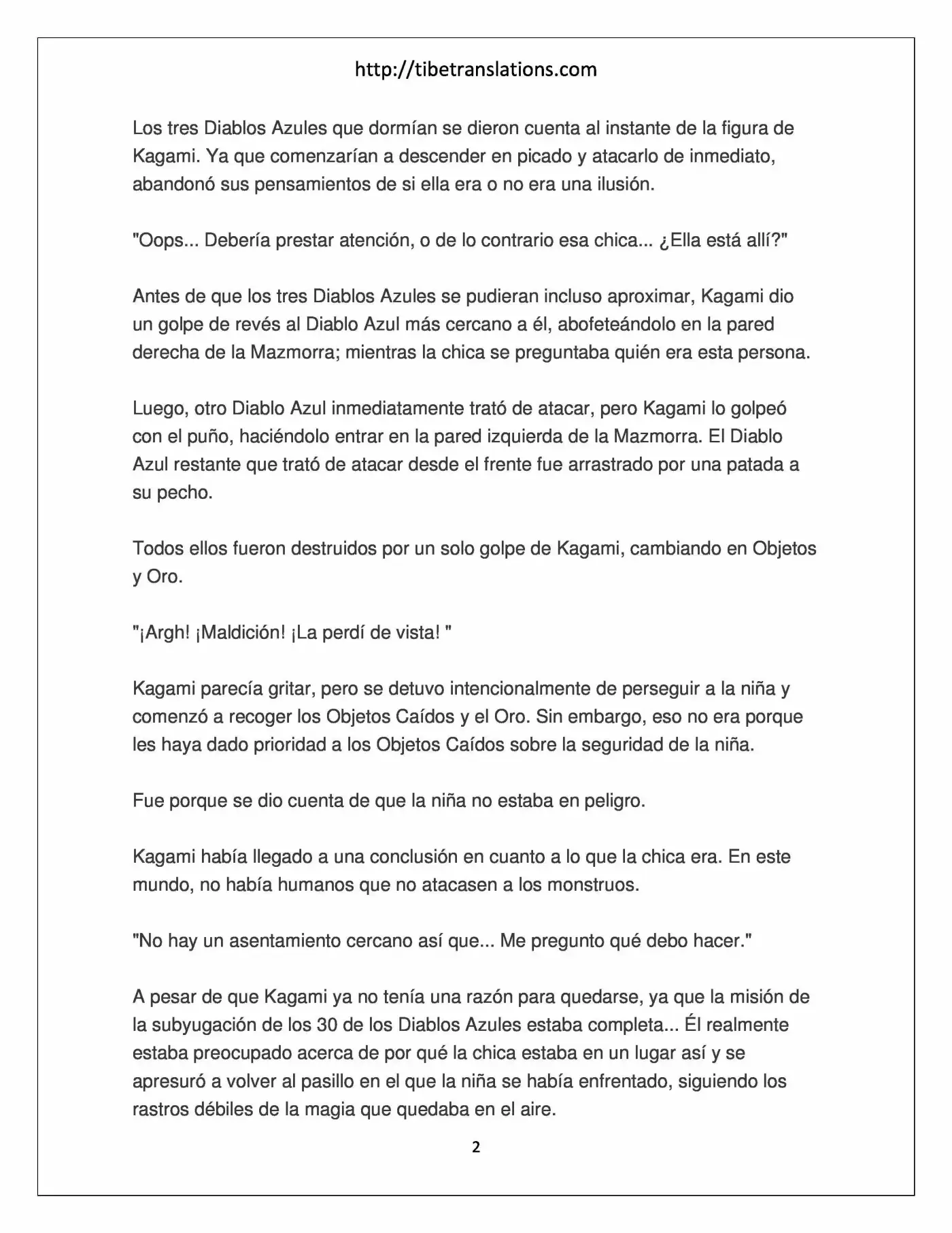 LV999 Villager (Novela) - Capítulo 1.40 - Página 2 - LectorTMOo