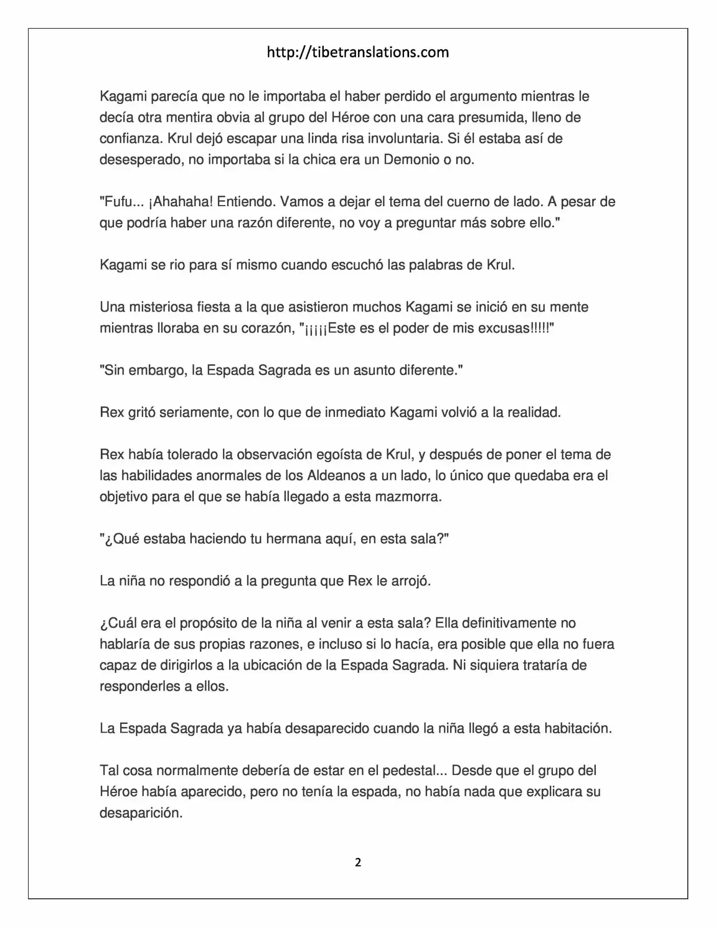 LV999 Villager (Novela) - Capítulo 1.70 - Página 2 - LectorTMOo