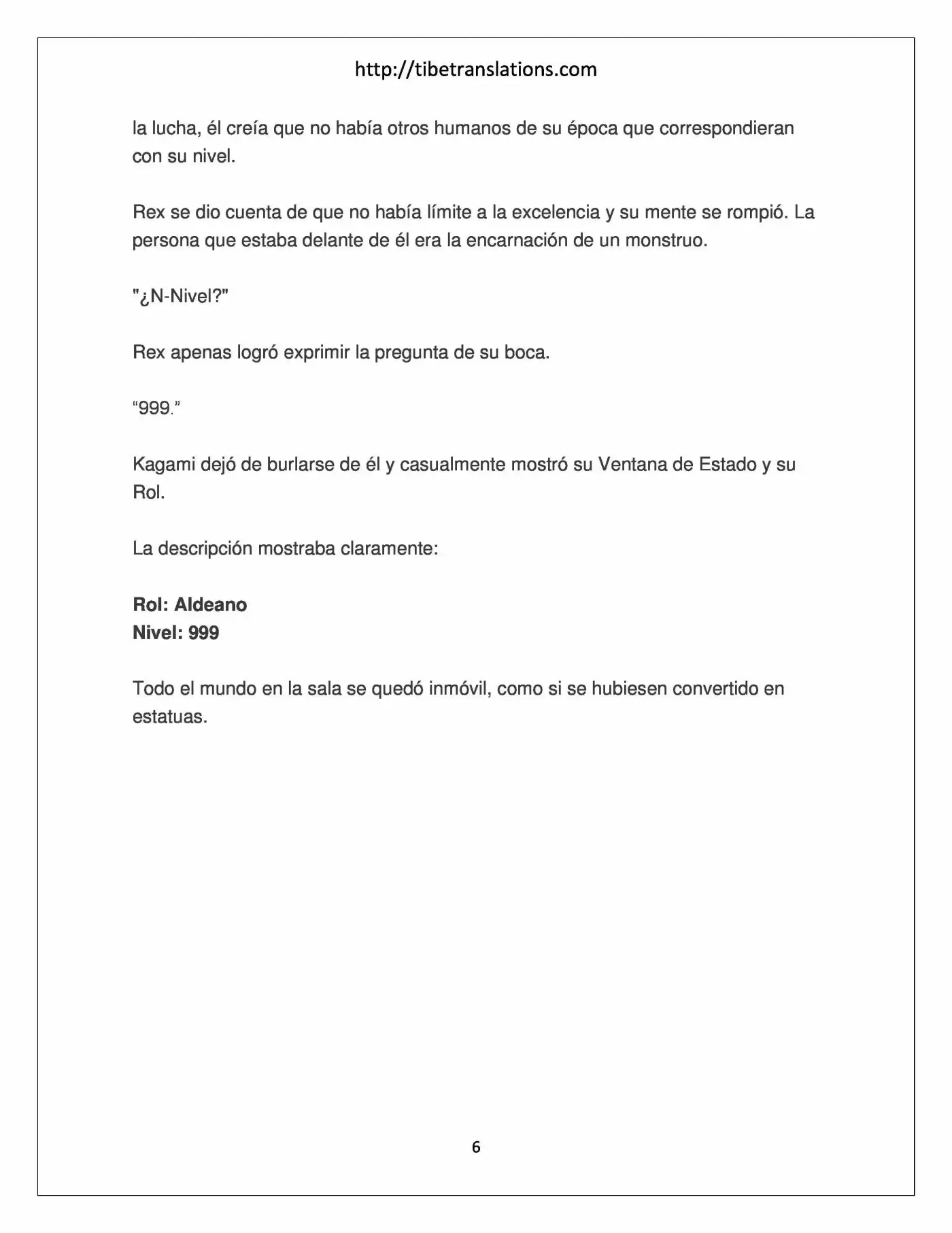 LV999 Villager (Novela) - Capítulo 1.70 - Página 6 - LectorTMOo