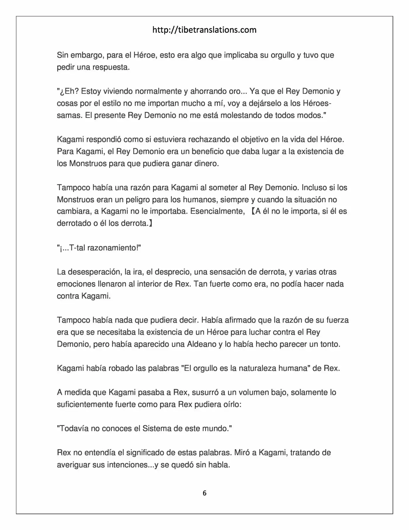 LV999 Villager (Novela) - Capítulo 1.80 - Página 6 - LectorTMOo