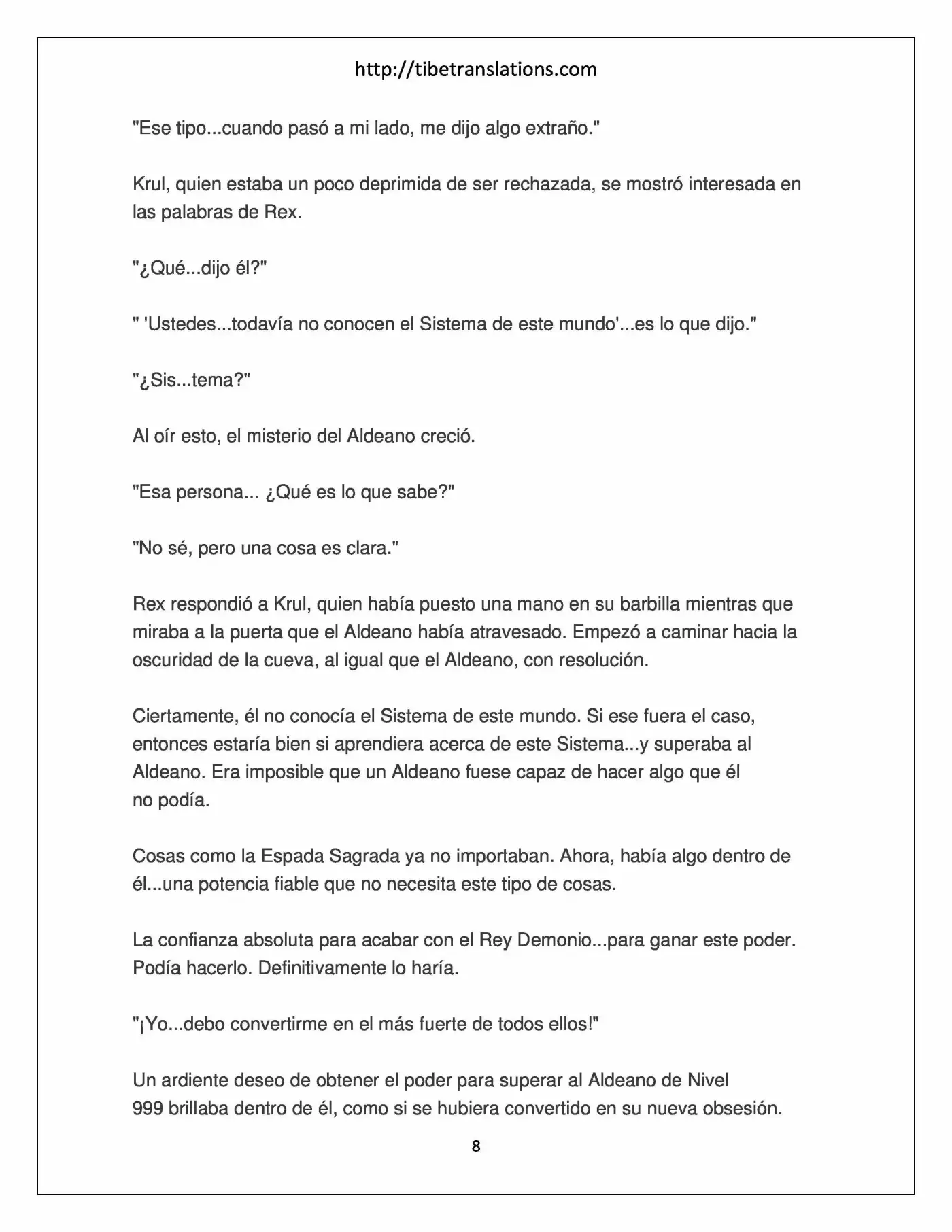LV999 Villager (Novela) - Capítulo 1.90 - Página 8 - LectorTMOo