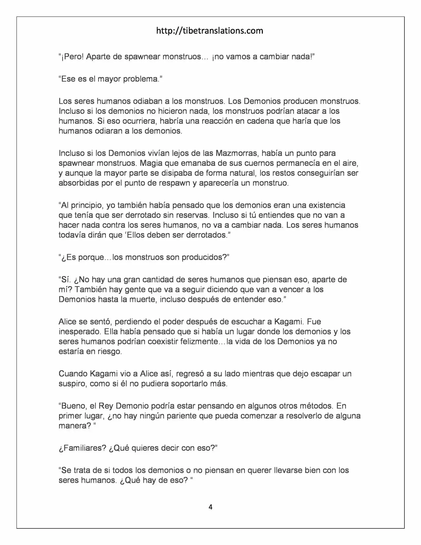 LV999 Villager (Novela) - Capítulo 2.30 - Página 4 - LectorTMOo