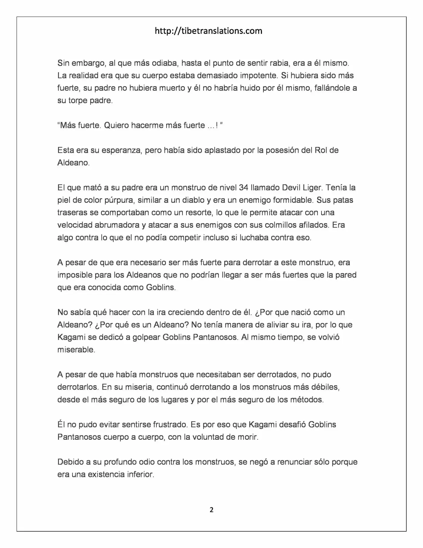 LV999 Villager (Novela) - Capítulo 2.50 - Página 2 - LectorTMOo