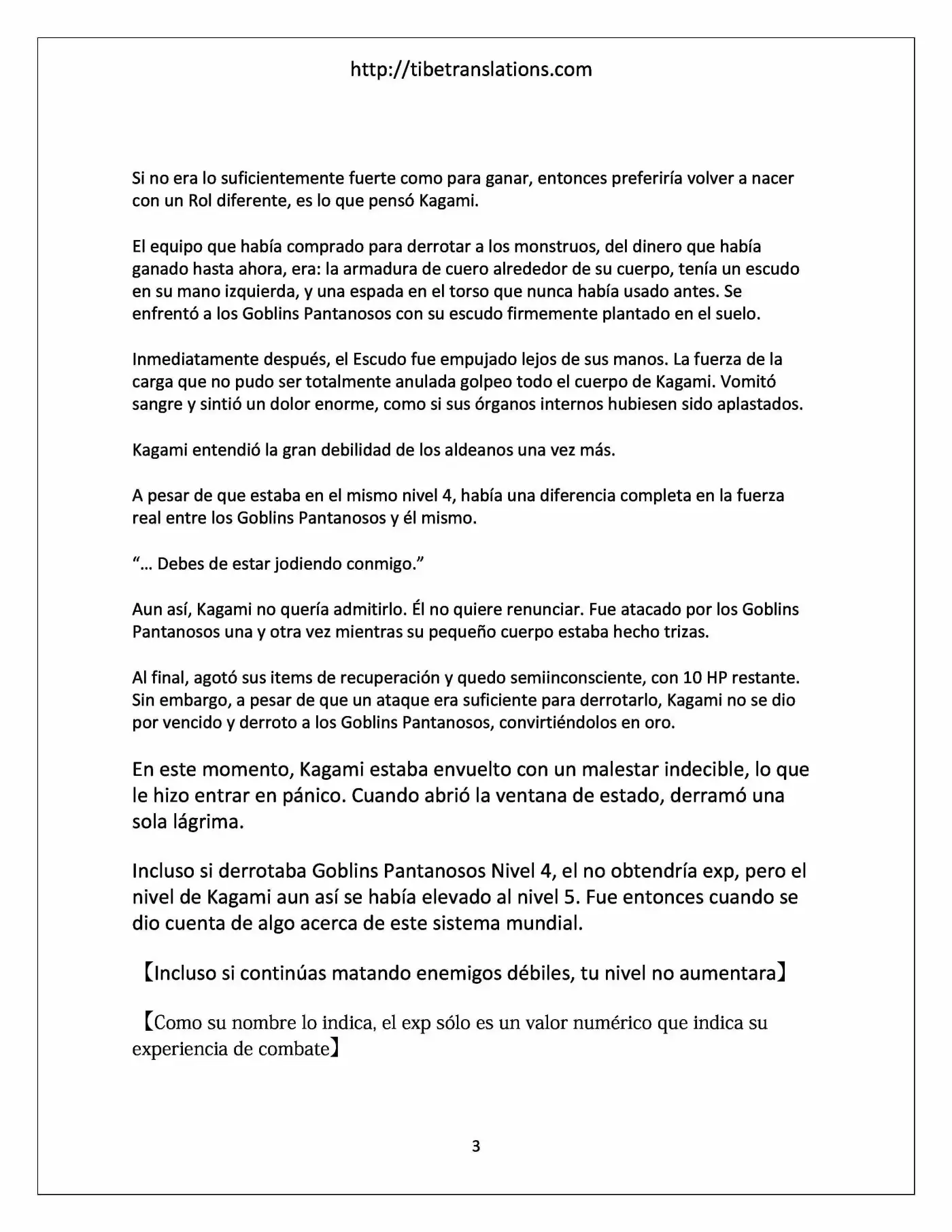 LV999 Villager (Novela) - Capítulo 2.50 - Página 3 - LectorTMOo