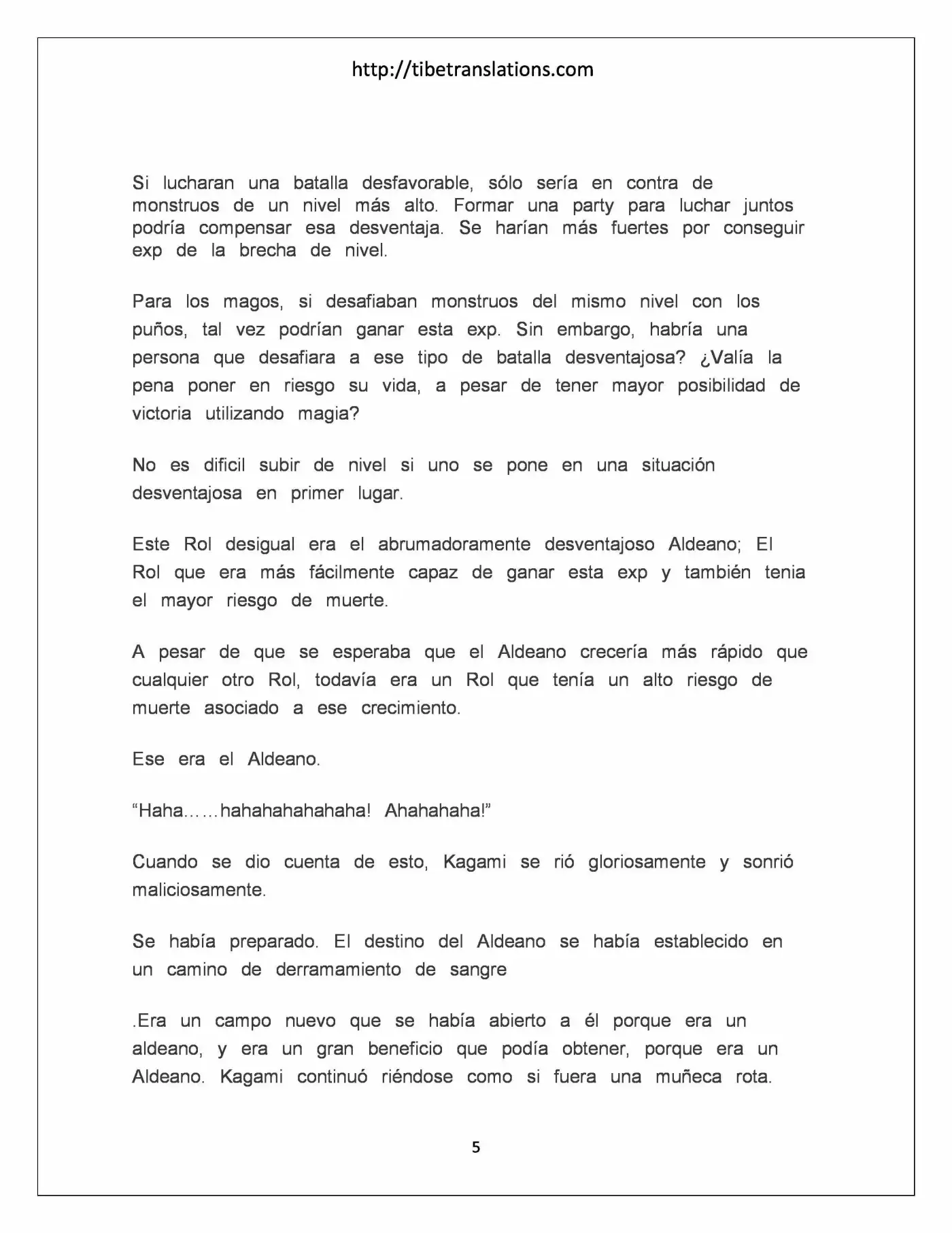LV999 Villager (Novela) - Capítulo 2.50 - Página 5 - LectorTMOo