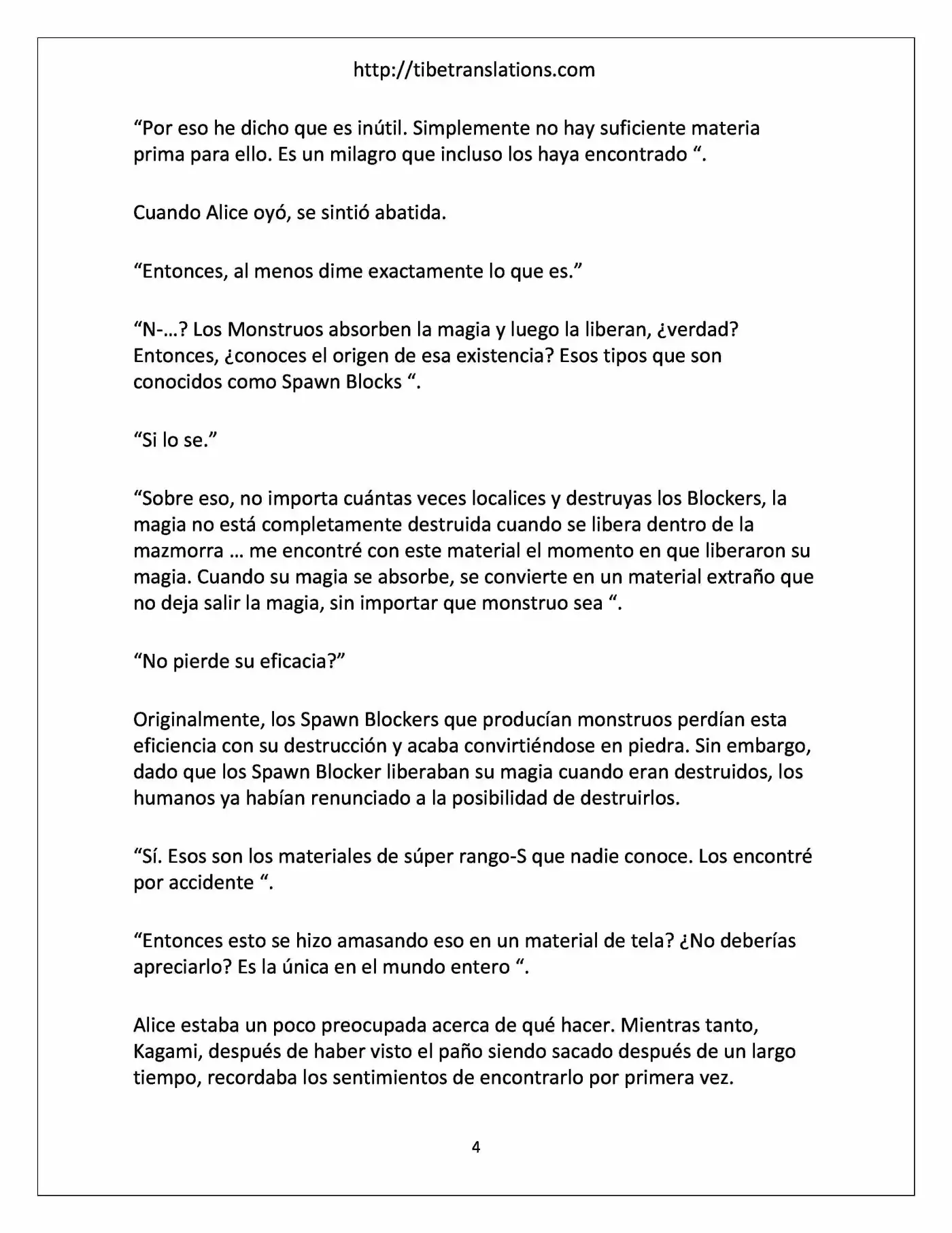 LV999 Villager (Novela) - Capítulo 2.60 - Página 4 - LectorTMOo