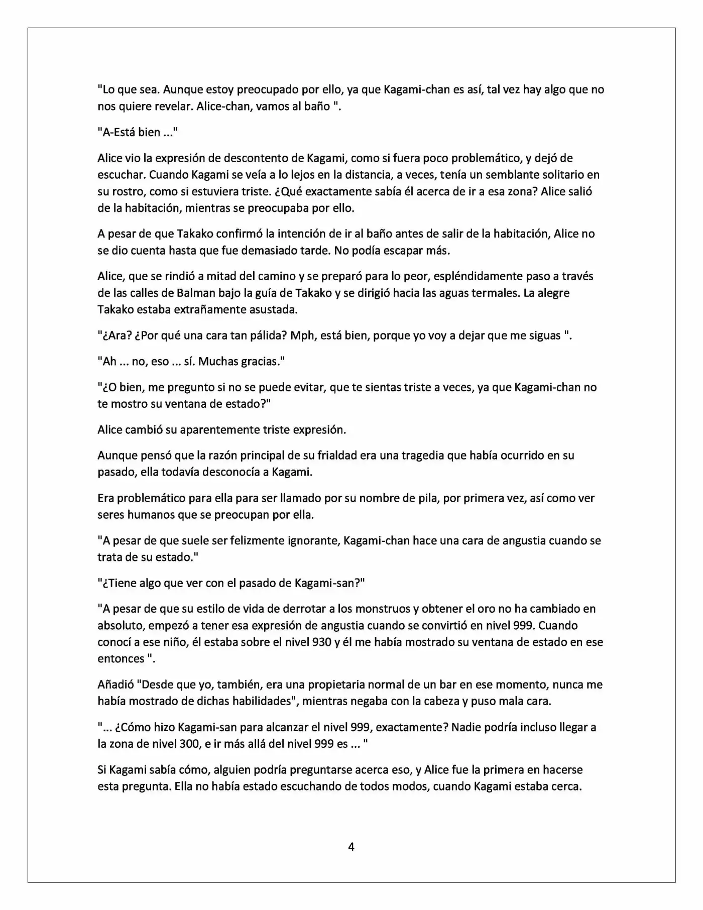 LV999 Villager (Novela) - Capítulo 2.80 - Página 4 - LectorTMOo
