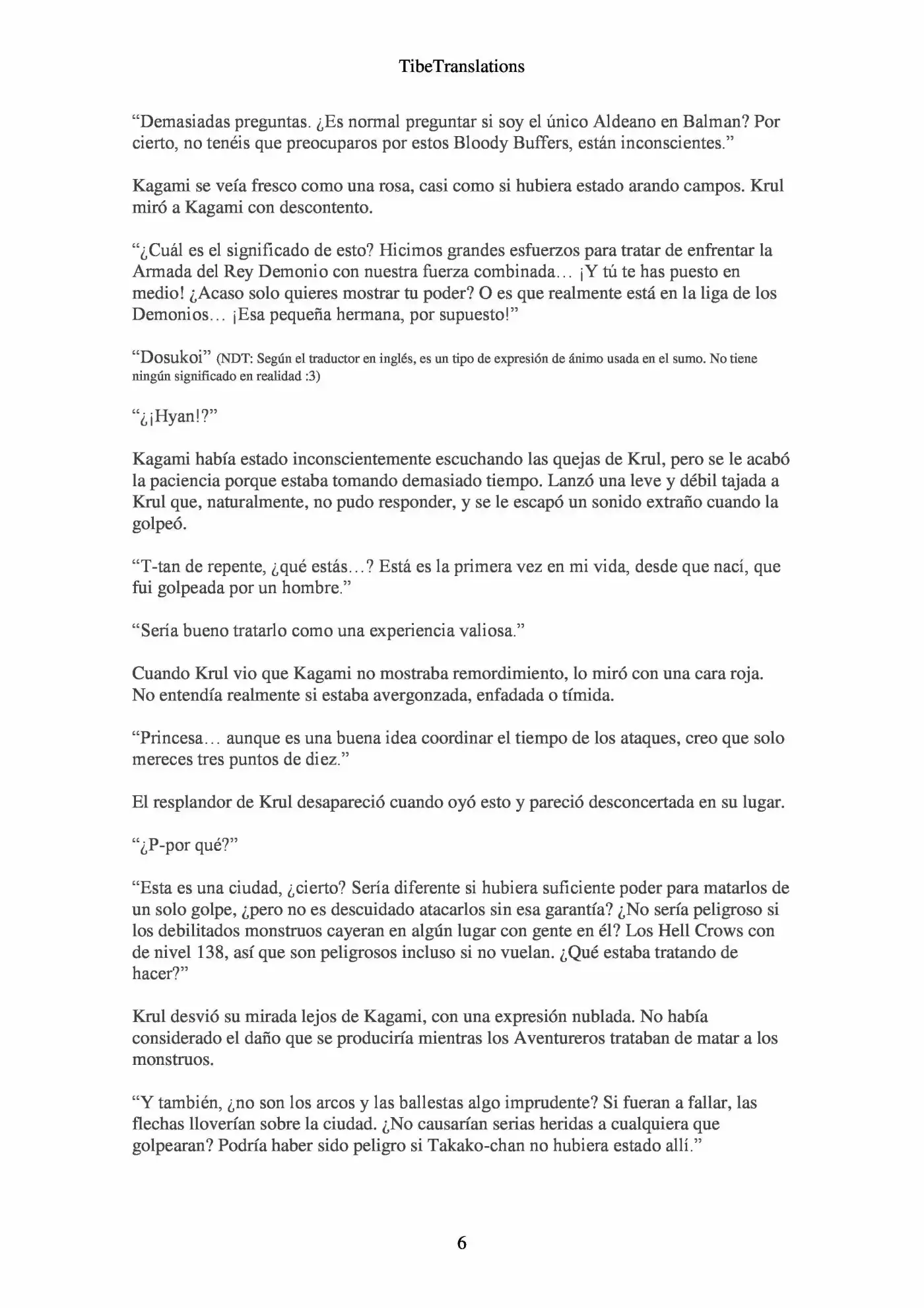 LV999 Villager (Novela) - Capítulo 2.92 - Página 6 - LectorTMOo