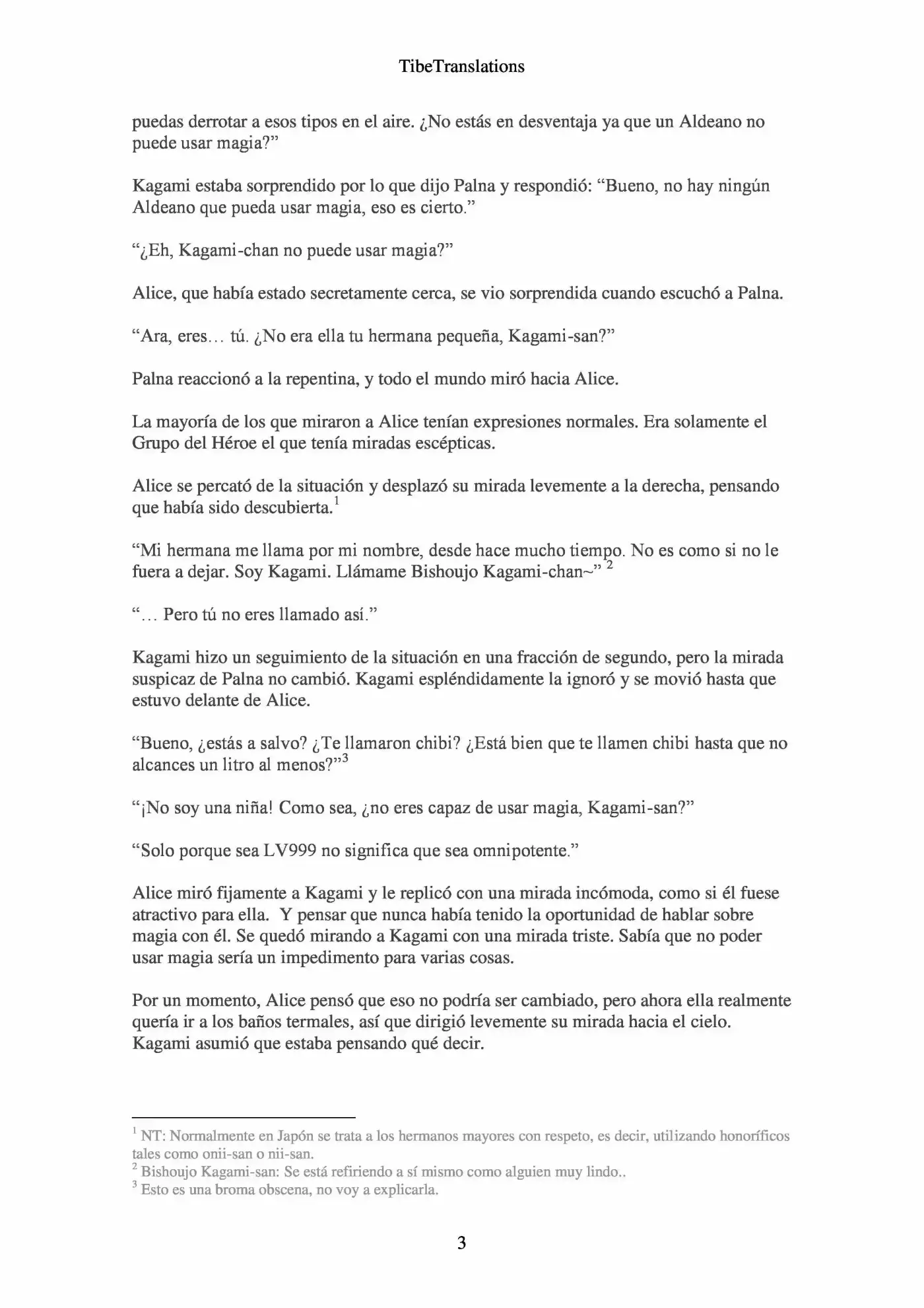 LV999 Villager (Novela) - Capítulo 2.93 - Página 3 - LectorTMOo
