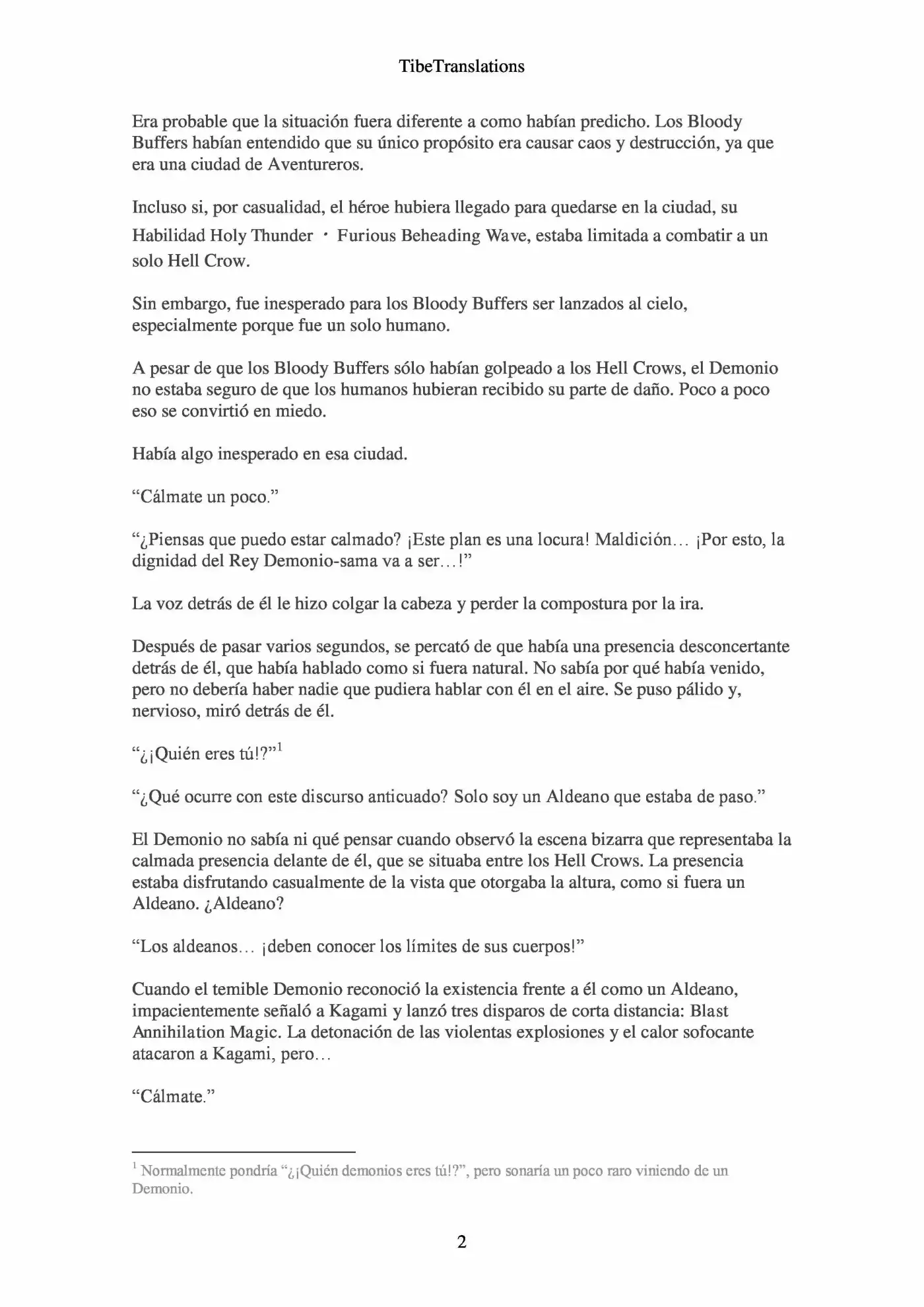 LV999 Villager (Novela) - Capítulo 2.95 - Página 2 - LectorTMOo