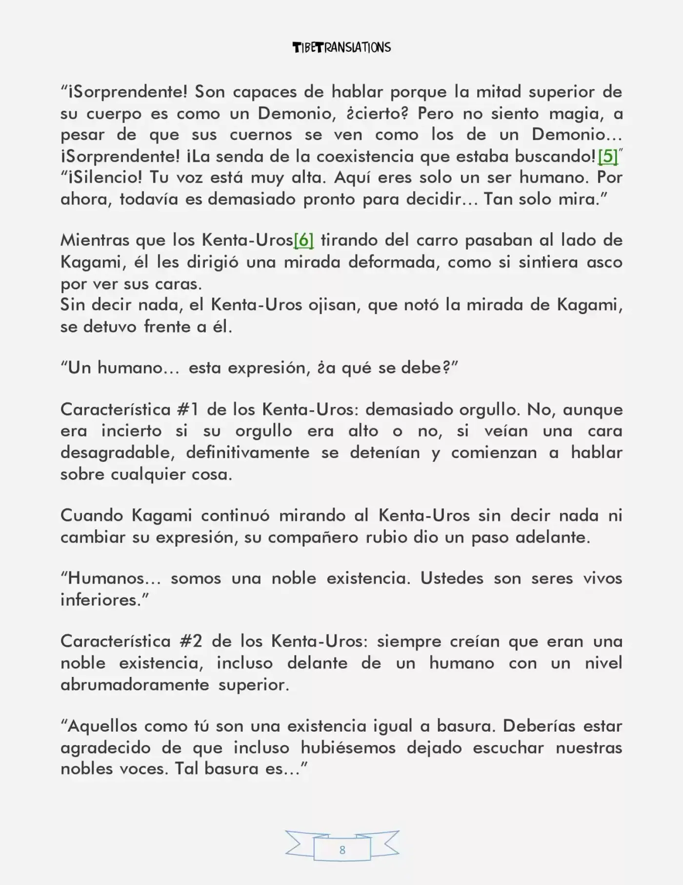 LV999 Villager (Novela) - Capítulo 3.1 - Página 8 - LectorTMOo