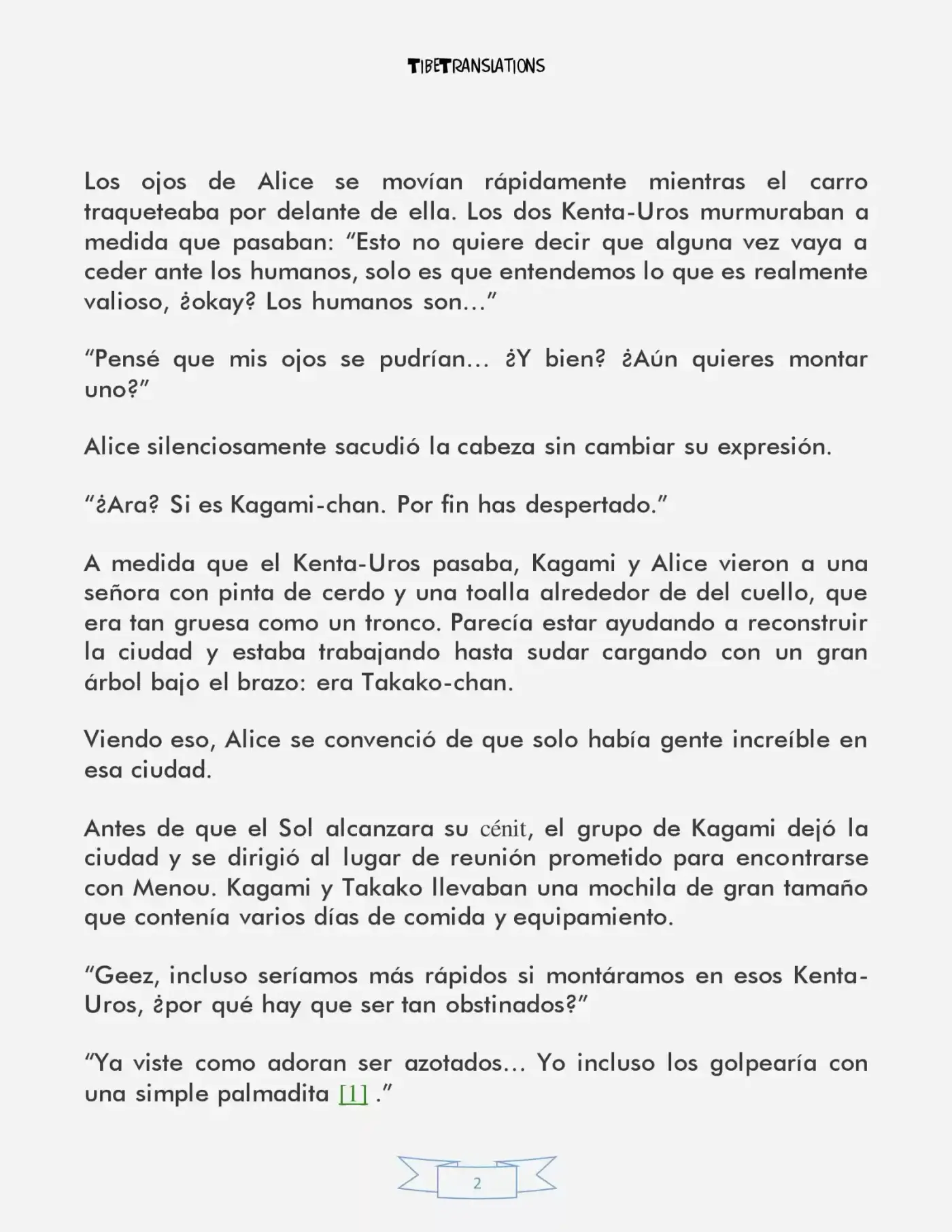 LV999 Villager (Novela) - Capítulo 3.2 - Página 2 - LectorTMOo