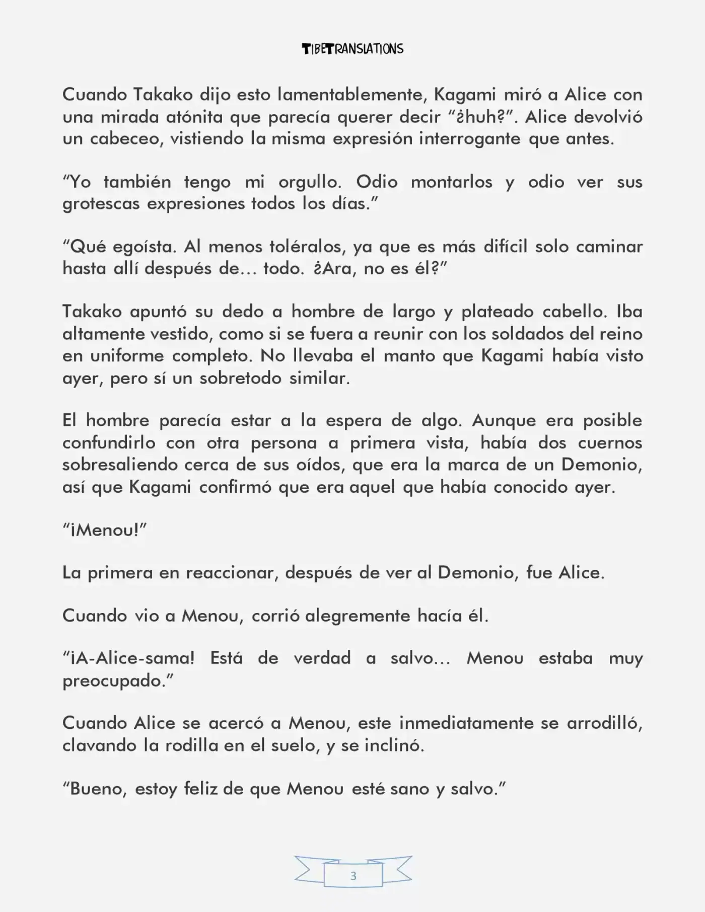 LV999 Villager (Novela) - Capítulo 3.2 - Página 3 - LectorTMOo