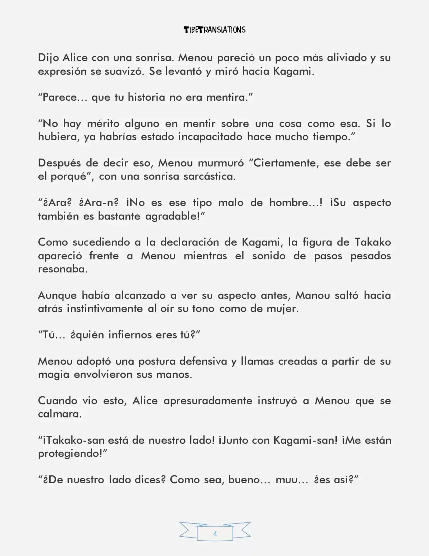 LV999 Villager (Novela) - Capítulo 3.2 - Página 4 - LectorTMOo
