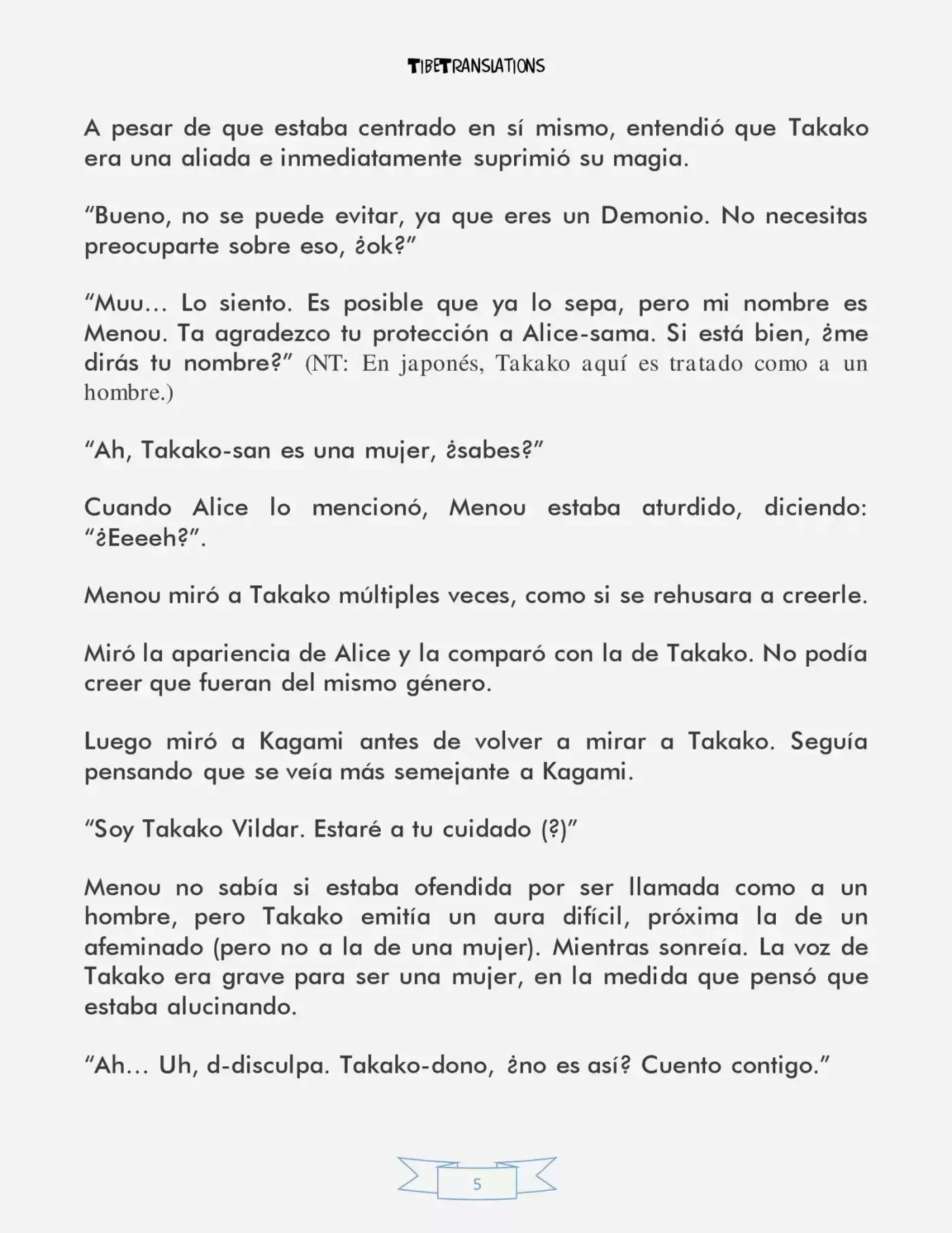 LV999 Villager (Novela) - Capítulo 3.2 - Página 5 - LectorTMOo