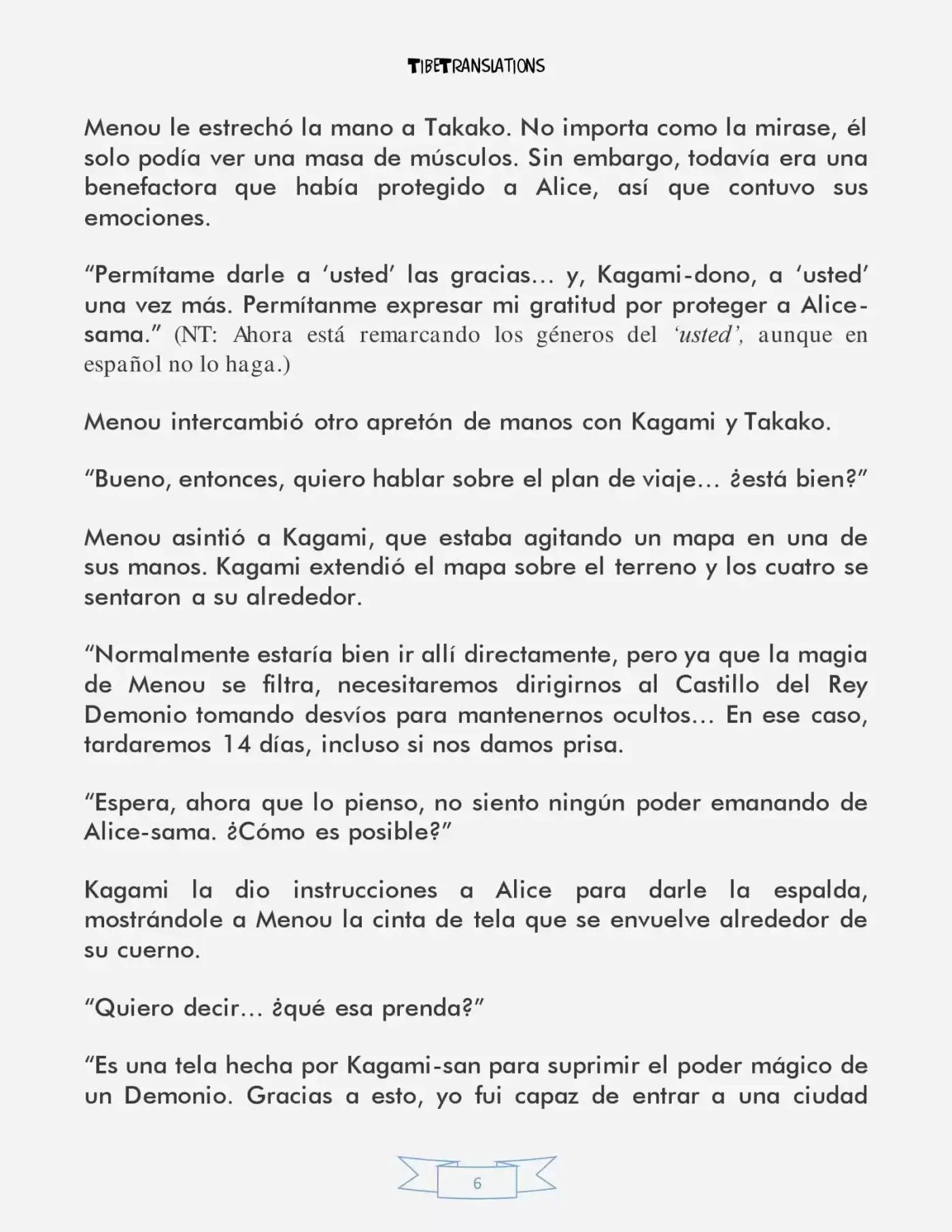 LV999 Villager (Novela) - Capítulo 3.2 - Página 6 - LectorTMOo