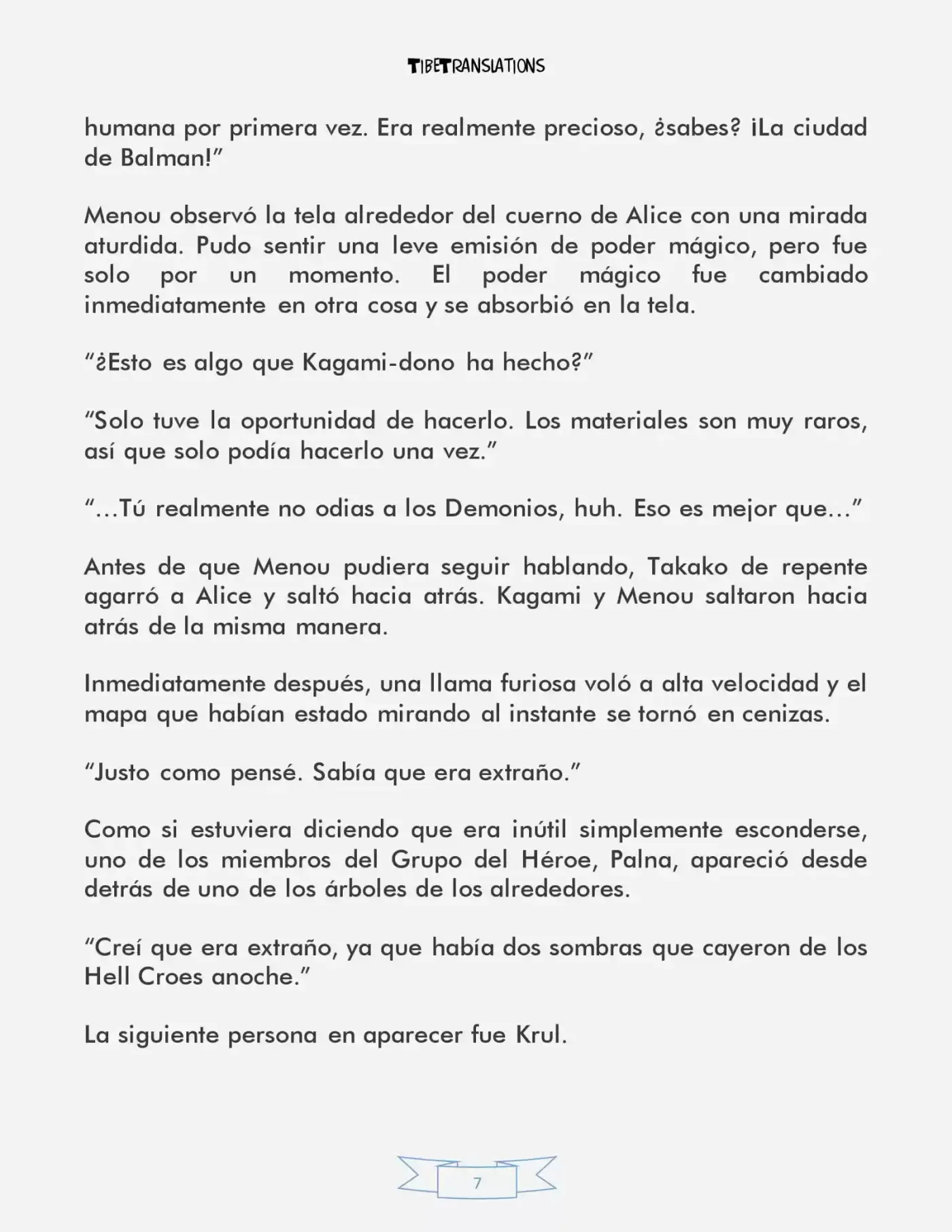 LV999 Villager (Novela) - Capítulo 3.2 - Página 7 - LectorTMOo