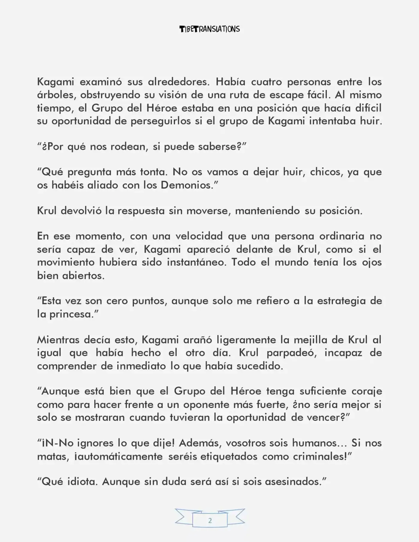 LV999 Villager (Novela) - Capítulo 3.3 - Página 2 - LectorTMOo