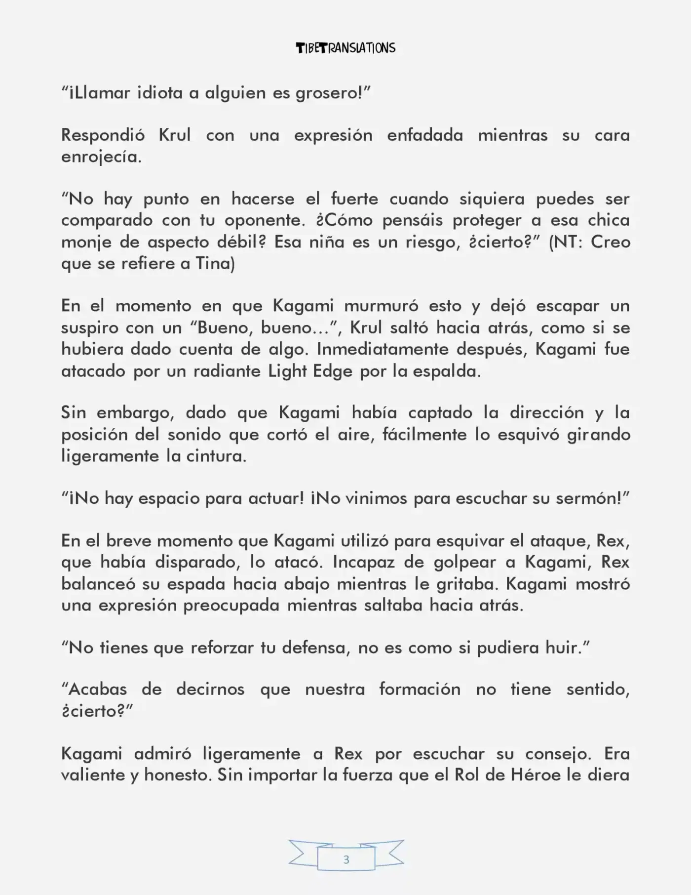 LV999 Villager (Novela) - Capítulo 3.3 - Página 3 - LectorTMOo