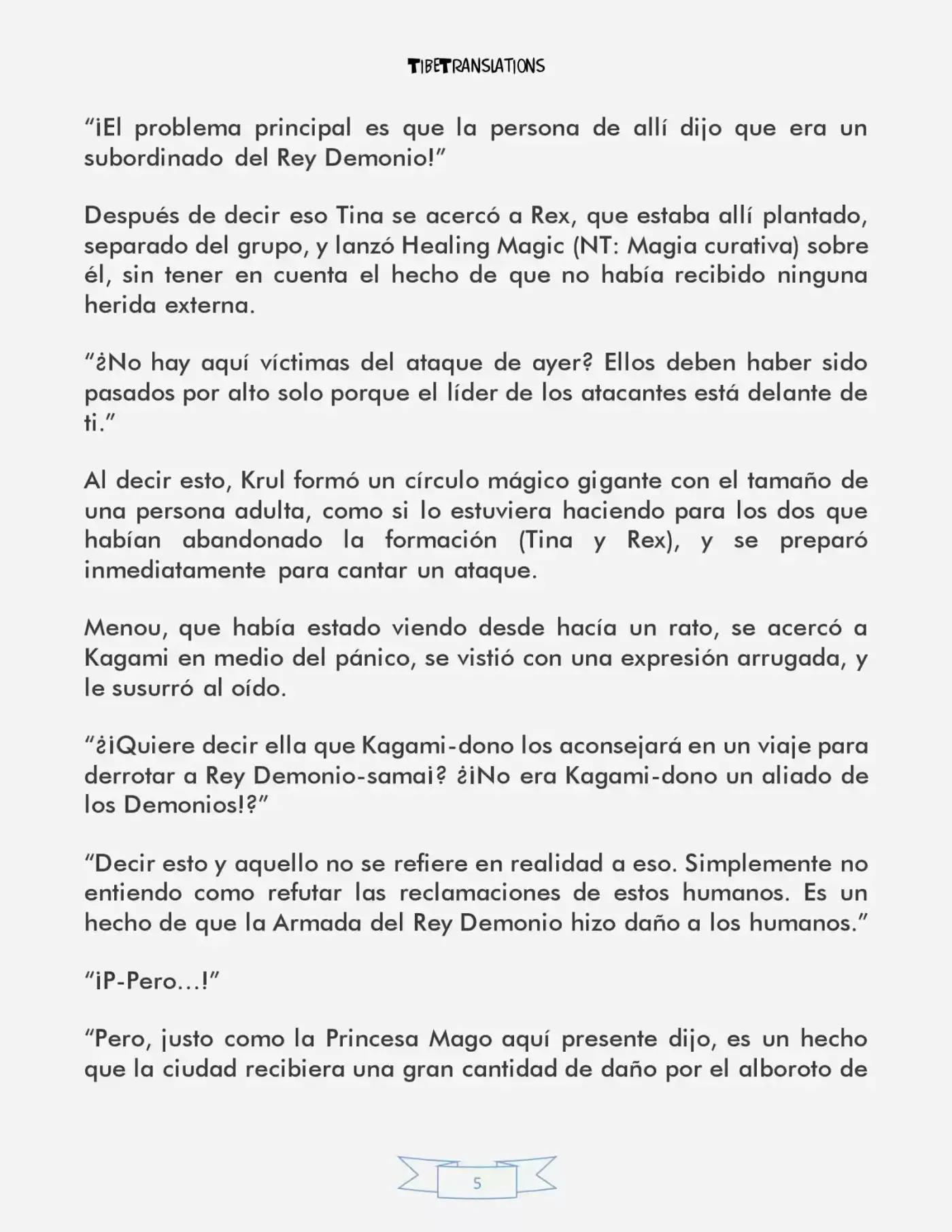 LV999 Villager (Novela) - Capítulo 3.3 - Página 5 - LectorTMOo