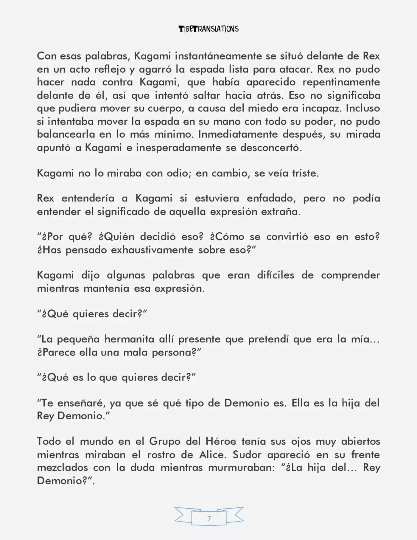 LV999 Villager (Novela) - Capítulo 3.3 - Página 7 - LectorTMOo