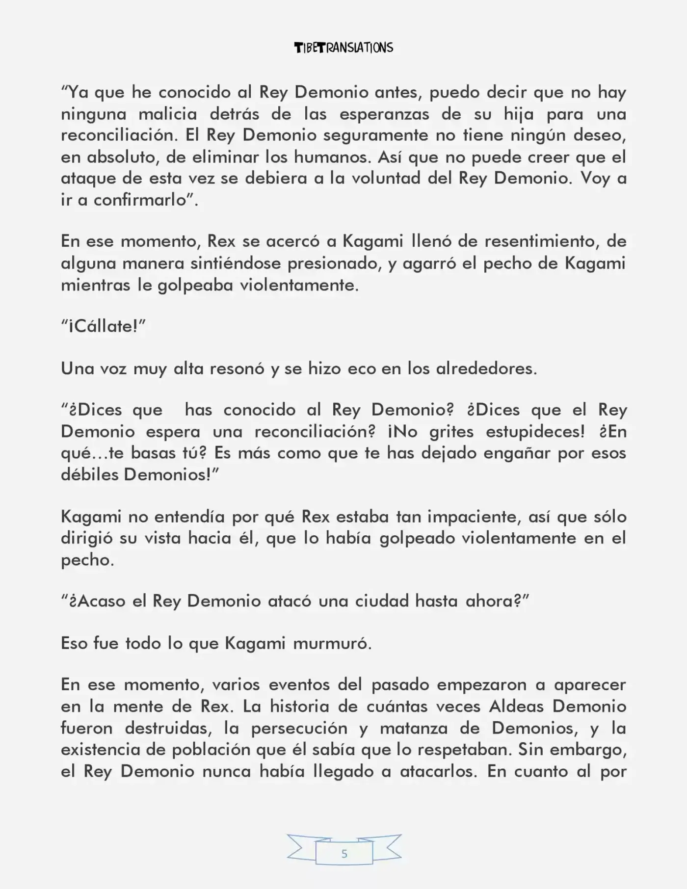 LV999 Villager (Novela) - Capítulo 3.4 - Página 5 - LectorTMOo
