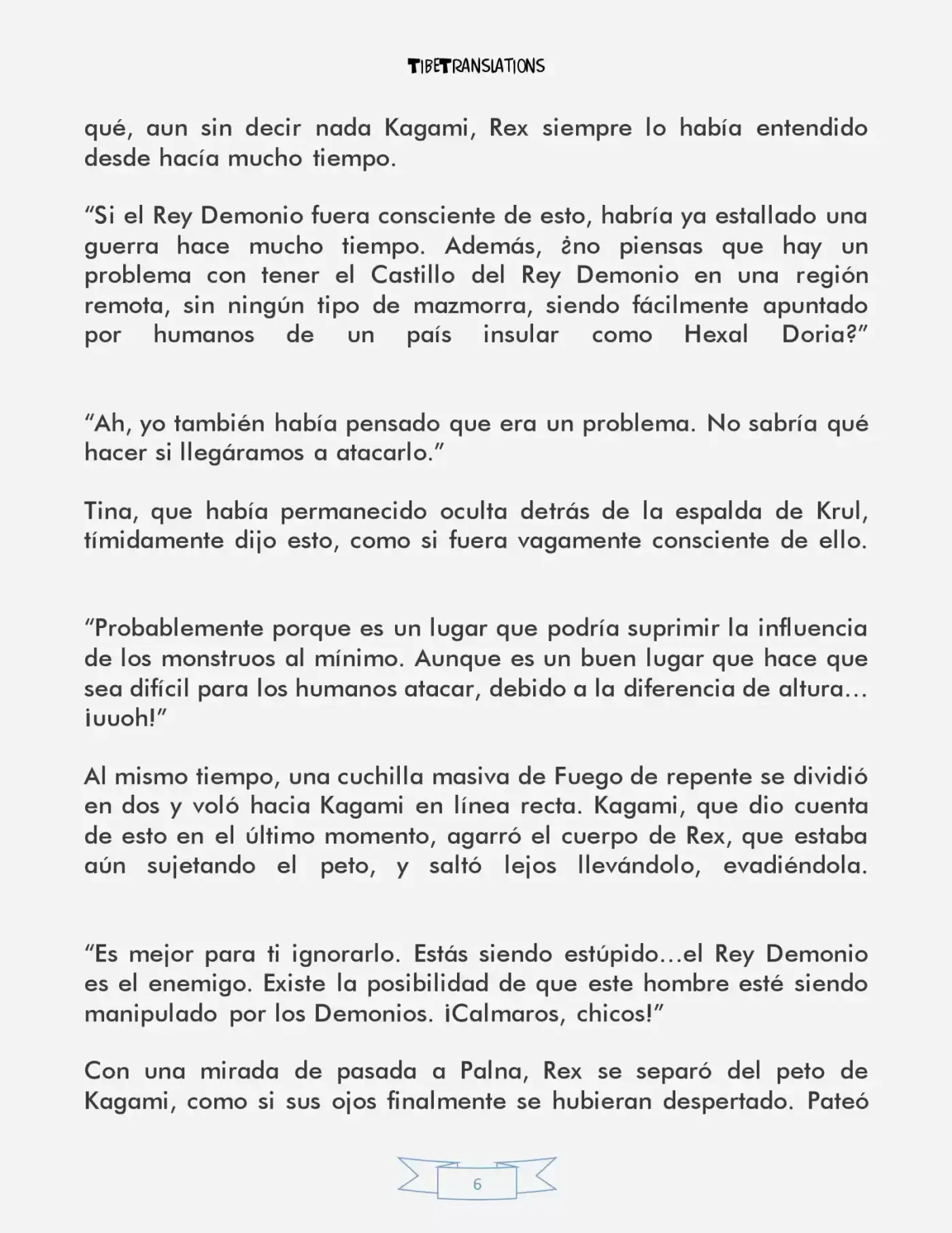 LV999 Villager (Novela) - Capítulo 3.4 - Página 6 - LectorTMOo