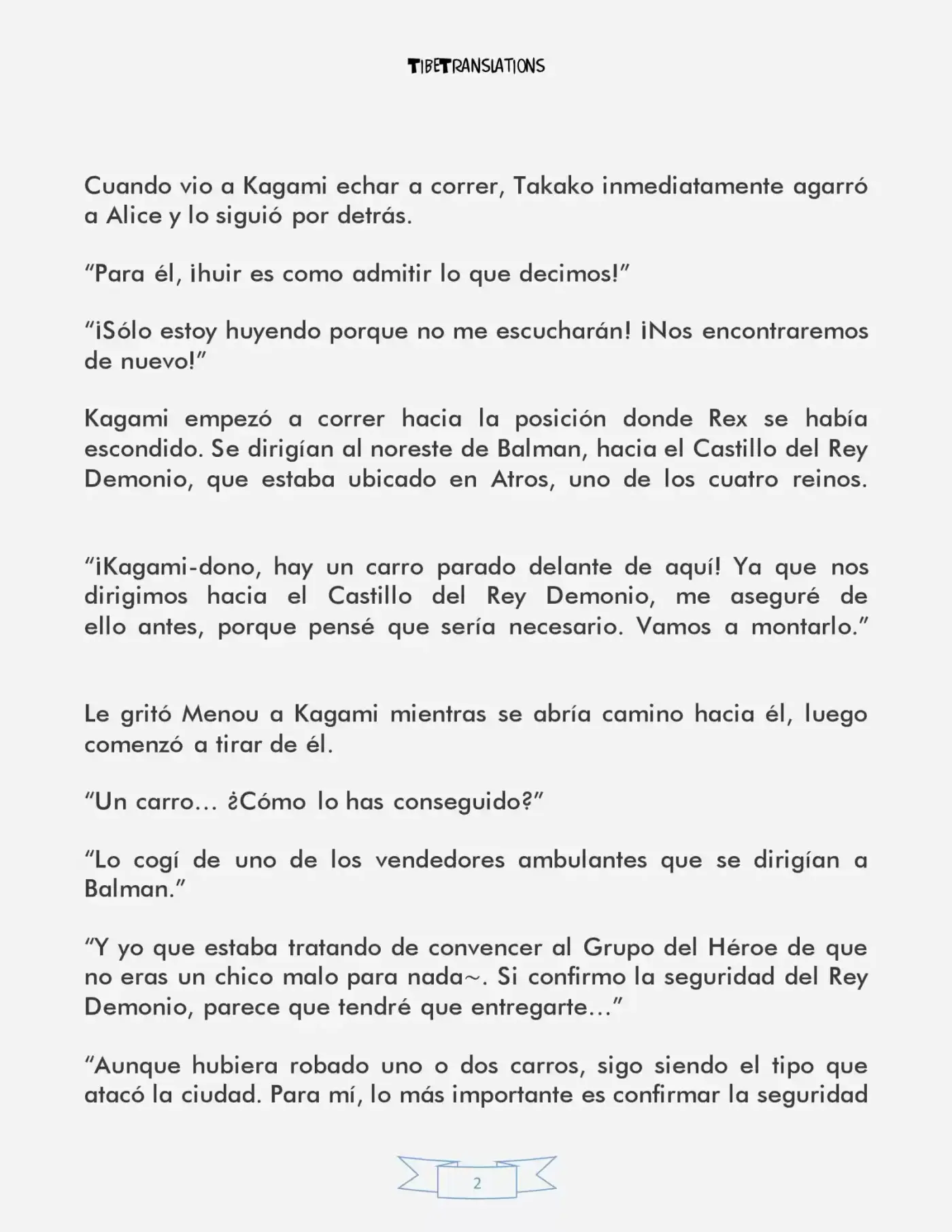 LV999 Villager (Novela) - Capítulo 3.5 - Página 2 - LectorTMOo