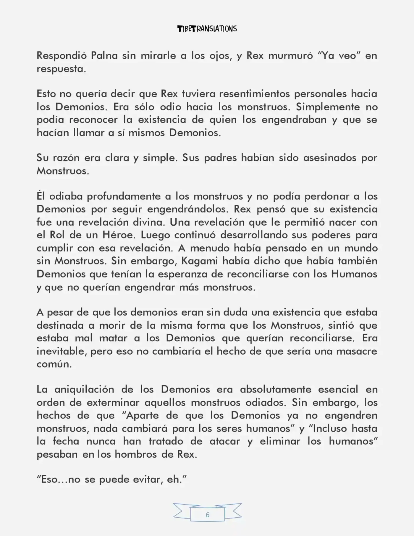LV999 Villager (Novela) - Capítulo 3.5 - Página 6 - LectorTMOo