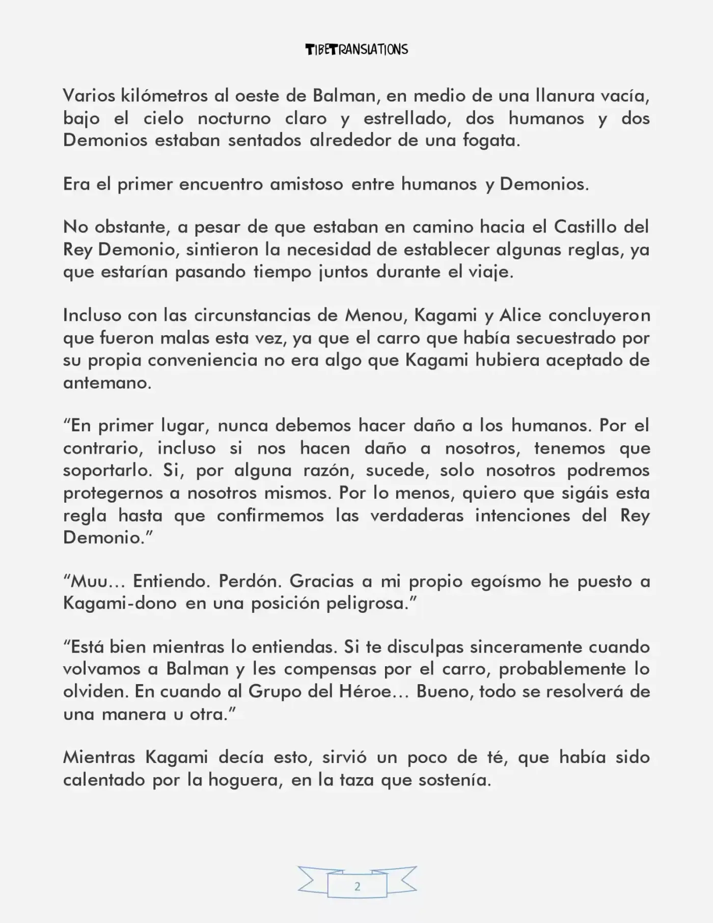 LV999 Villager (Novela) - Capítulo 3.6 - Página 2 - LectorTMOo