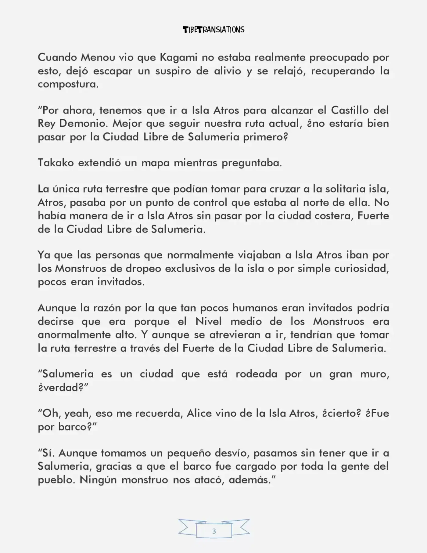 LV999 Villager (Novela) - Capítulo 3.6 - Página 3 - LectorTMOo