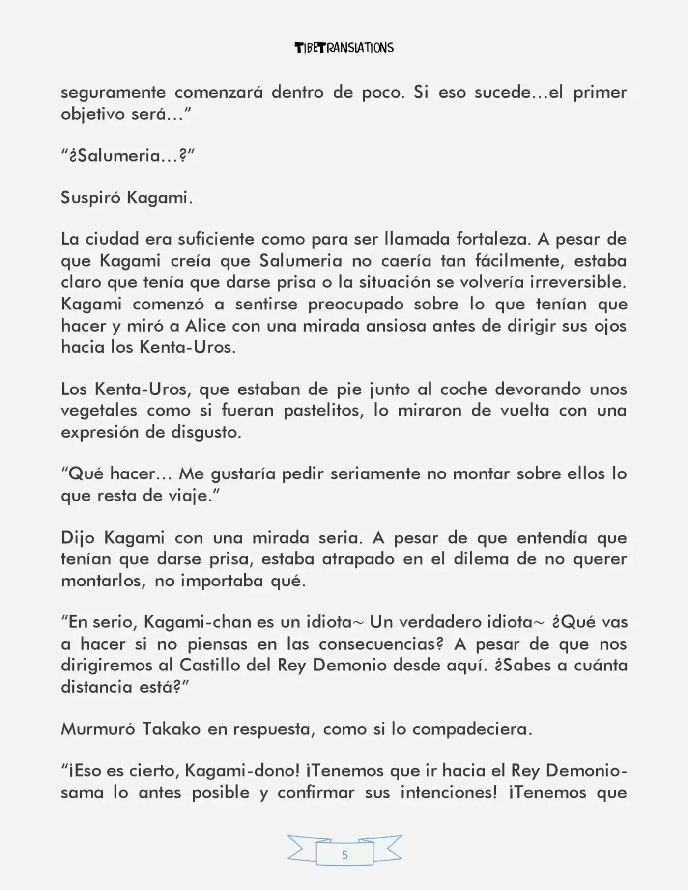 LV999 Villager (Novela) - Capítulo 3.6 - Página 5 - LectorTMOo