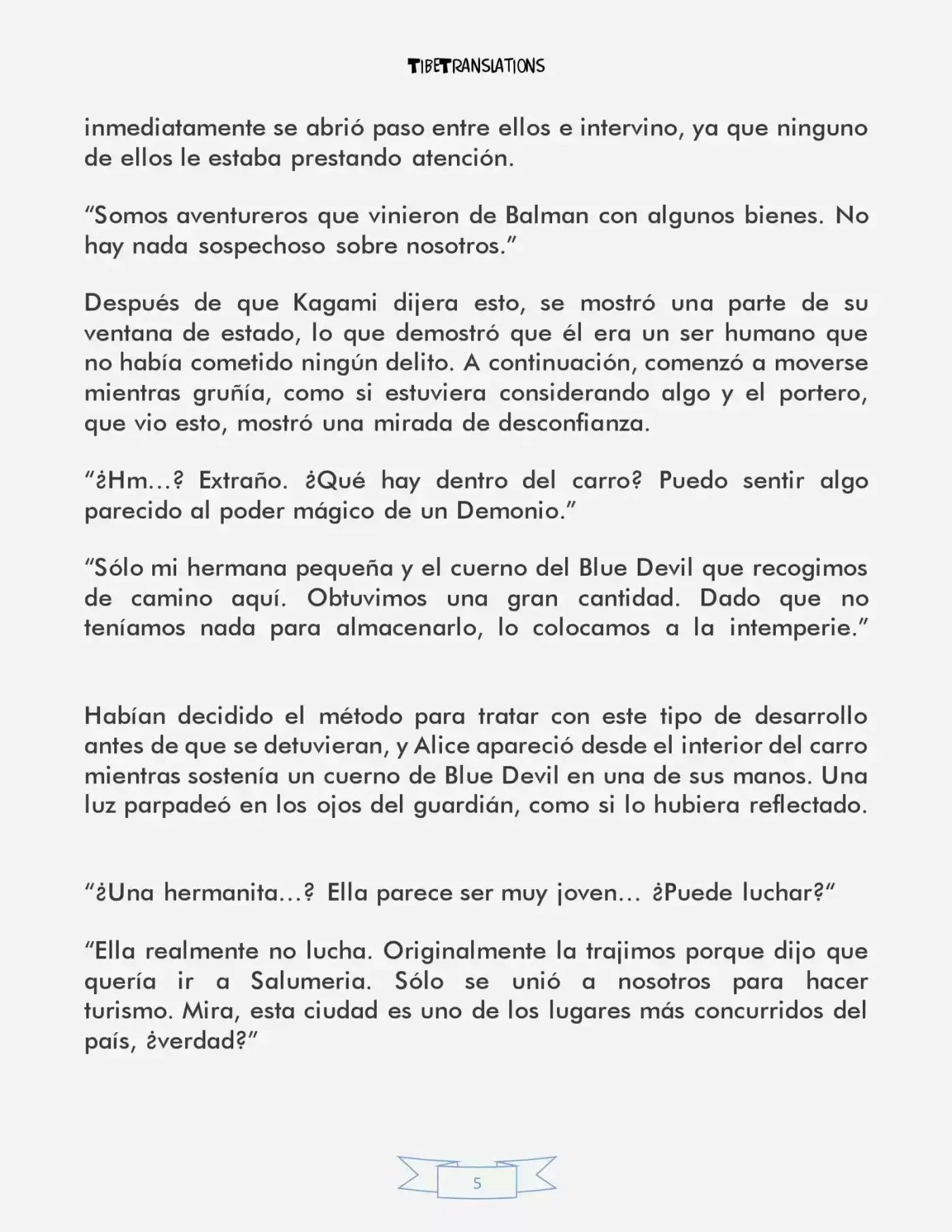 LV999 Villager (Novela) - Capítulo 3.7 - Página 5 - LectorTMOo