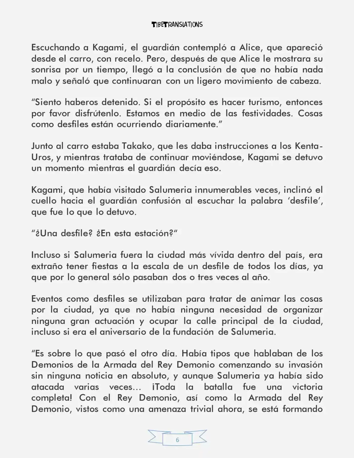 LV999 Villager (Novela) - Capítulo 3.7 - Página 6 - LectorTMOo
